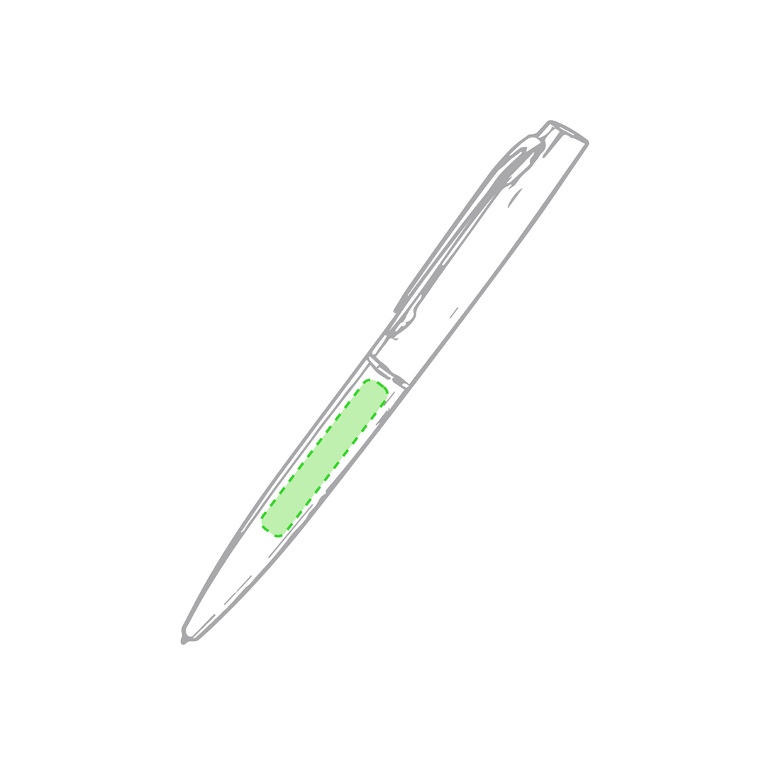 Dans le côté du corps A