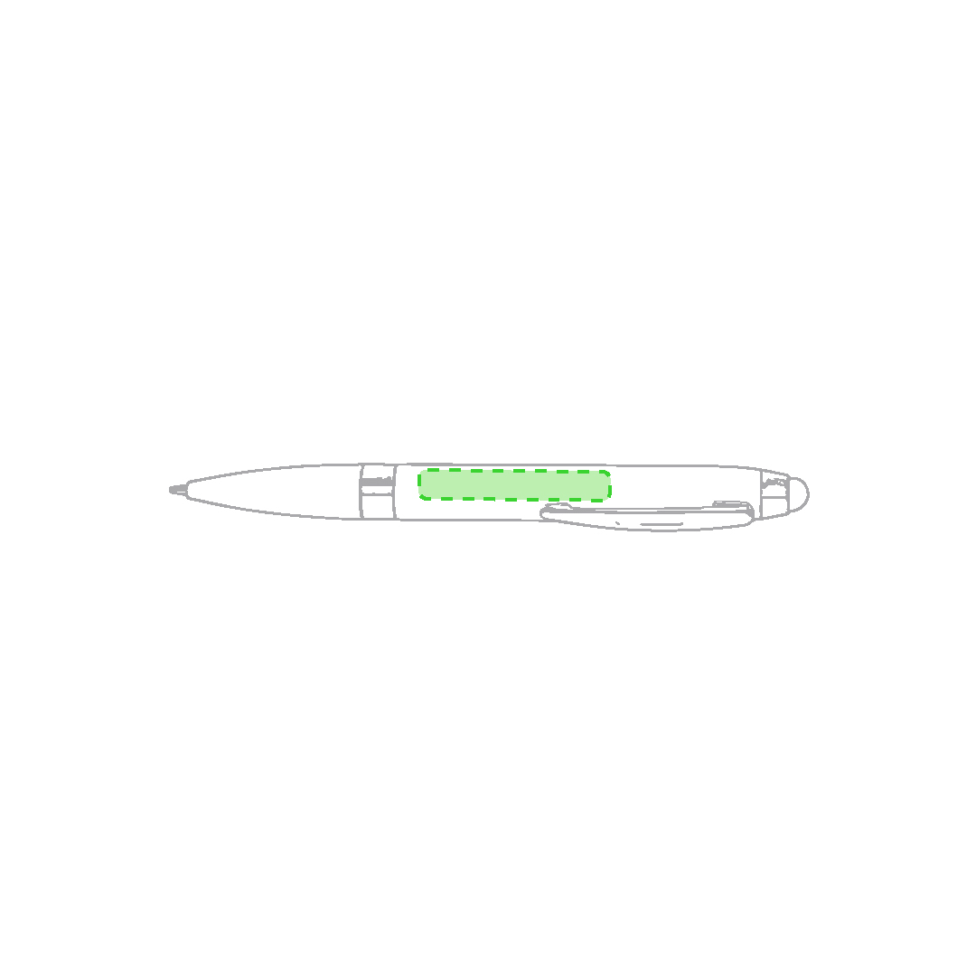 Dans le corps du stylo que vous avez bouchon