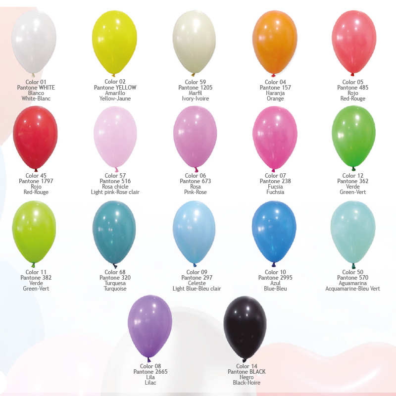 Miniature 2 pour Ballons de baudruche 22 cm personnalisés
