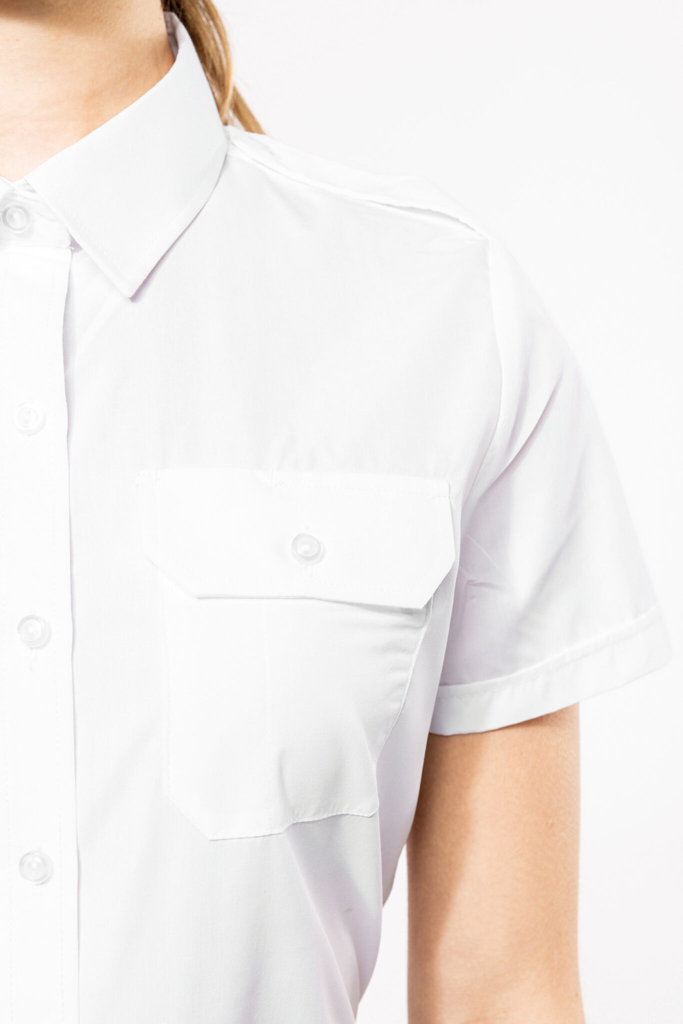Miniature 8 pour Chemise pilote manches courtes femme