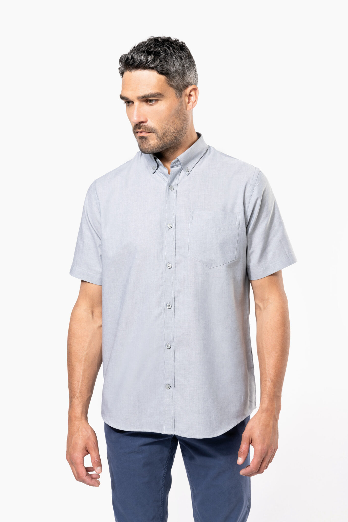 Visuel Chemise Oxford manches courtes