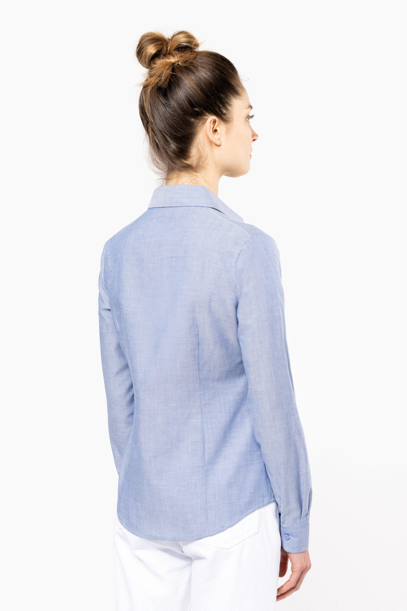 Miniature 2 pour Chemise Oxford manches longues femme