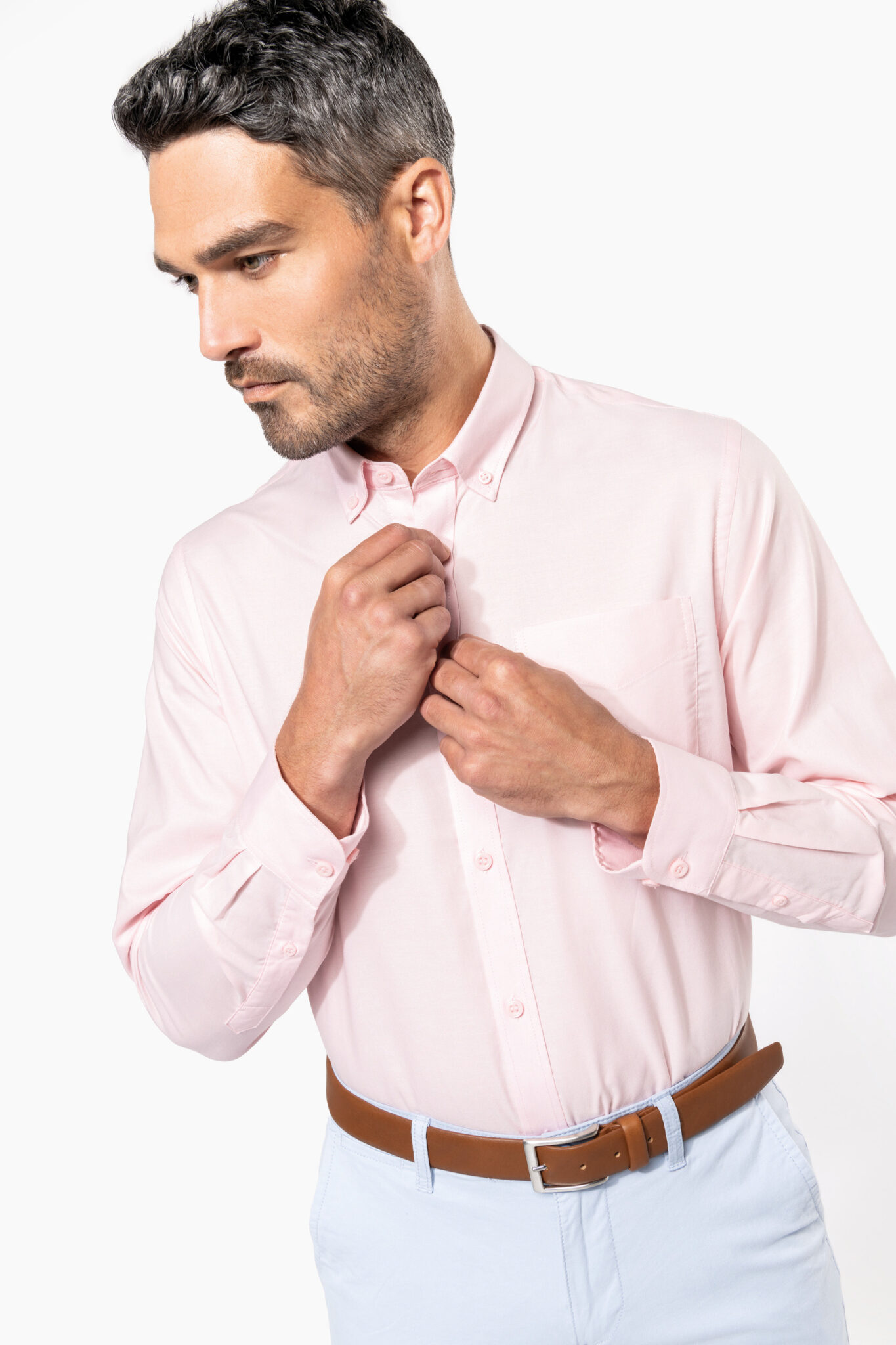 Visuel Chemise Oxford manches longues