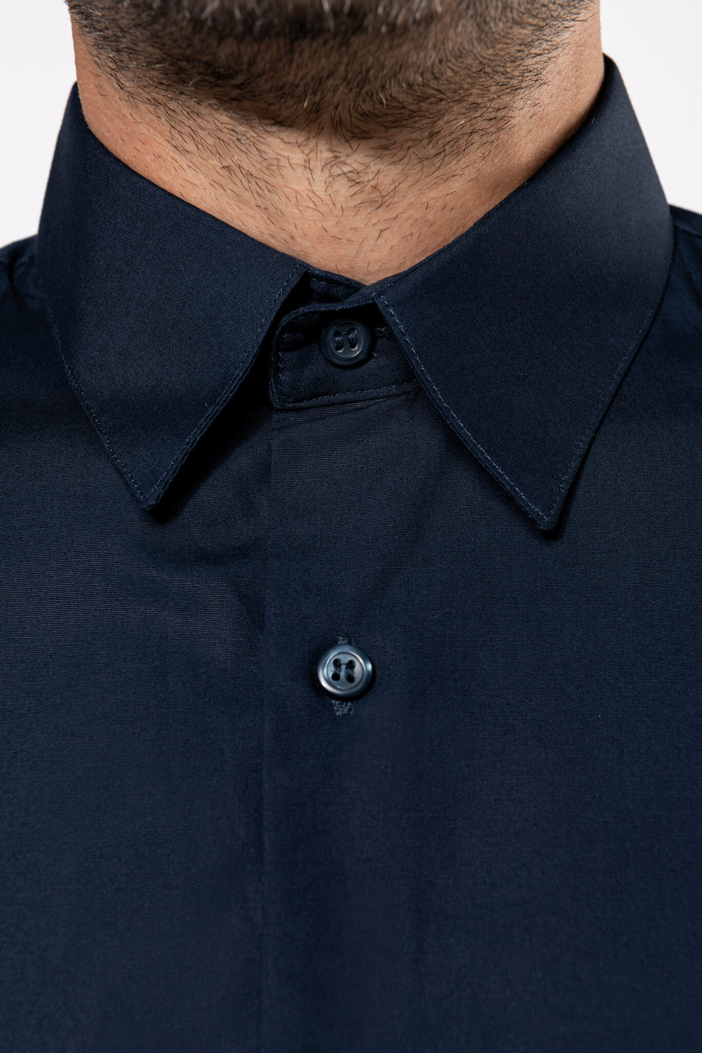 Miniature 8 pour Chemise popeline manches longues homme