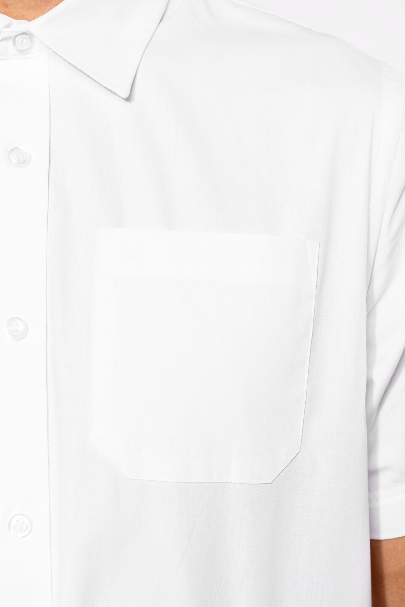 Miniature 10 pour Chemise popeline manches courtes
