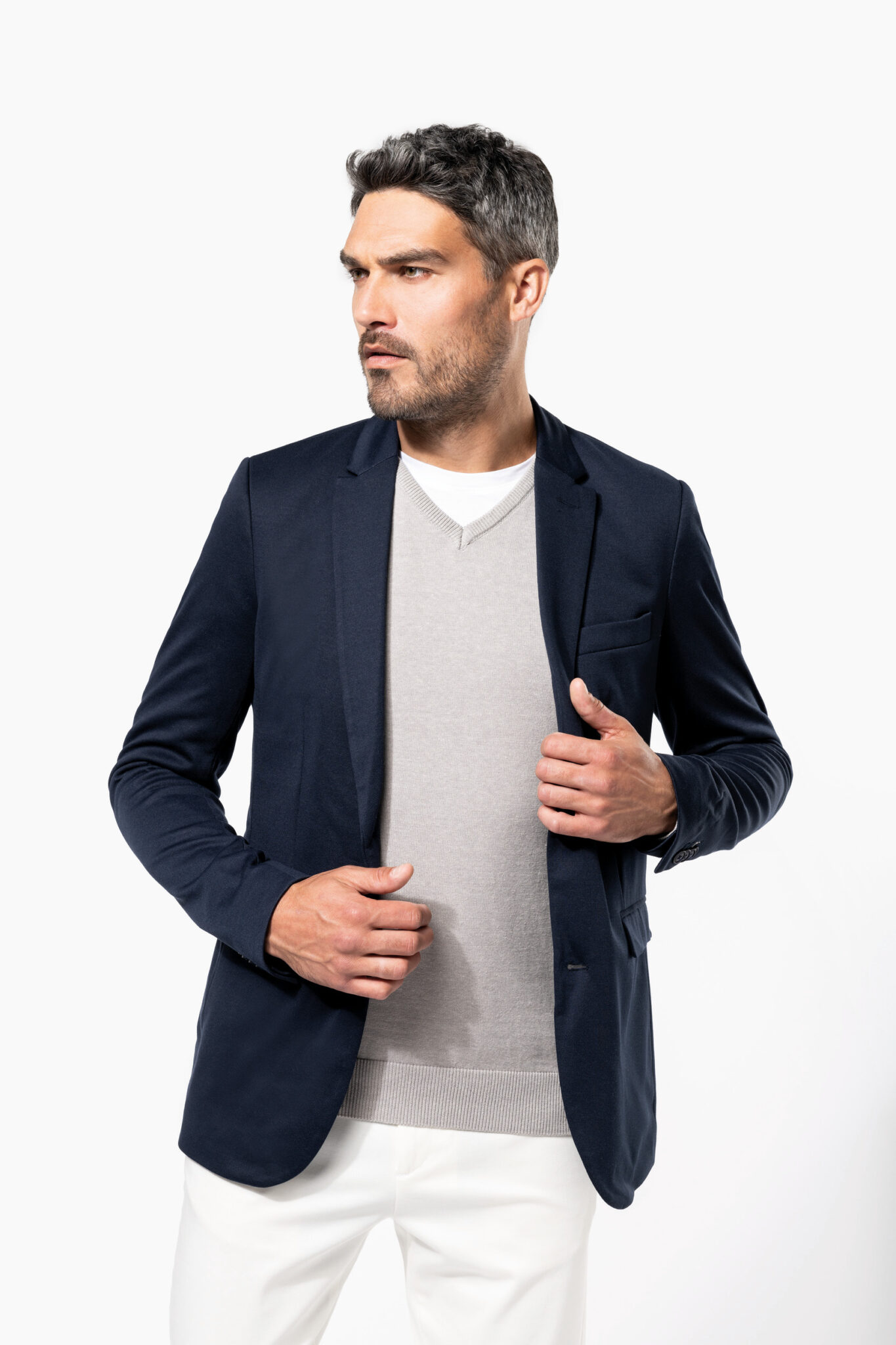Visuel Veste maille homme