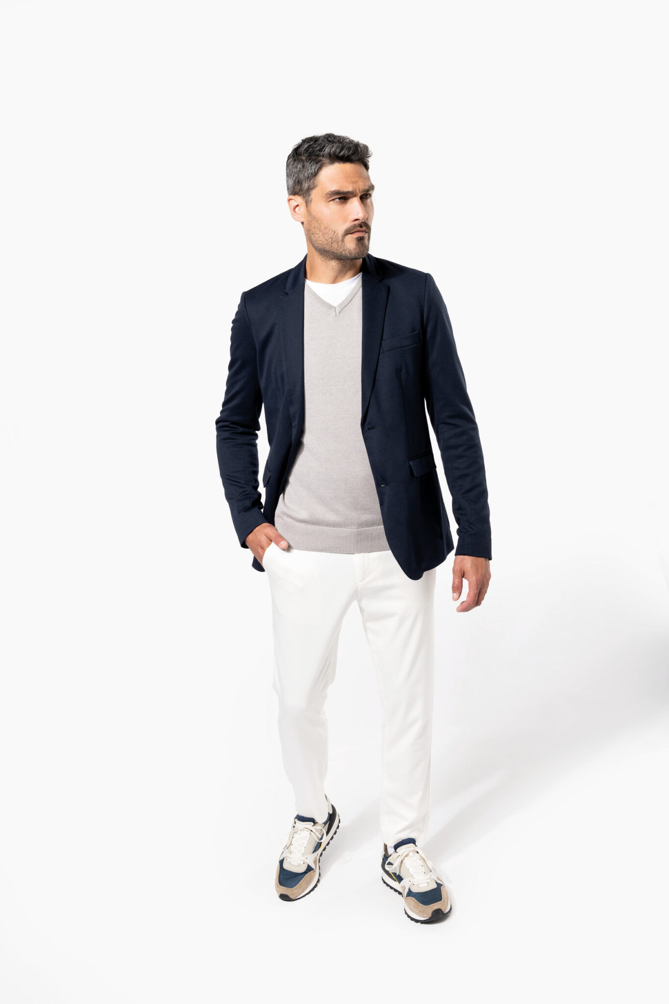 Miniature 5 pour Veste maille homme