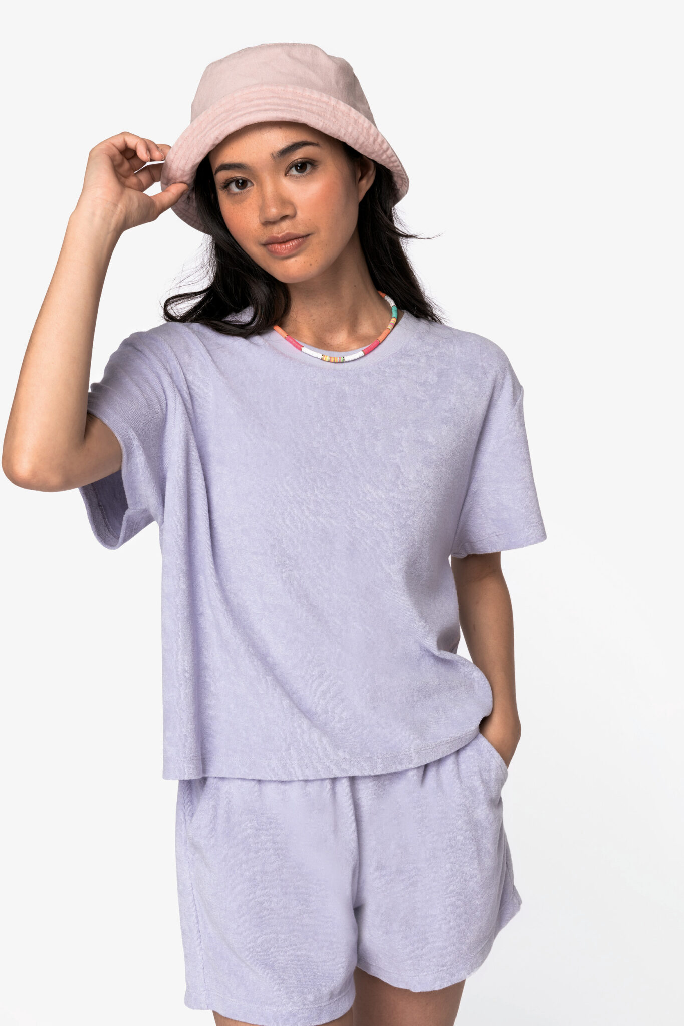 Miniature 4 pour T-shirt écoresponsable en éponge femme