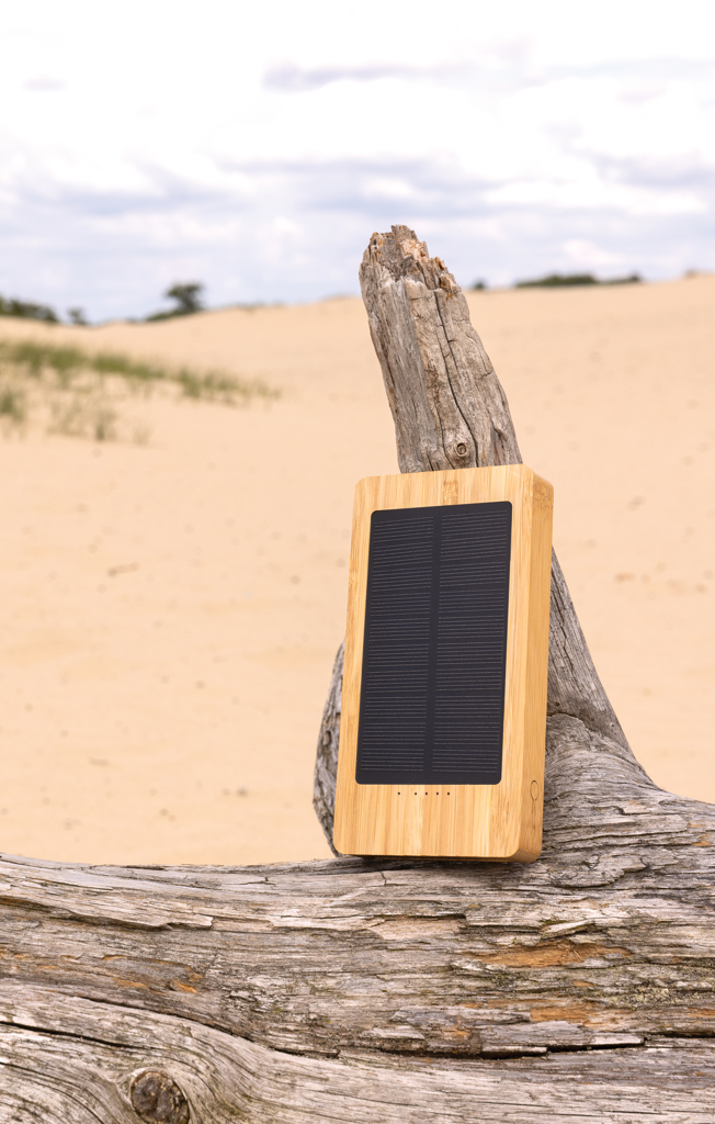 Miniature 7 pour Batterie de secours solaire 10.000mAh en bambou Sunwick