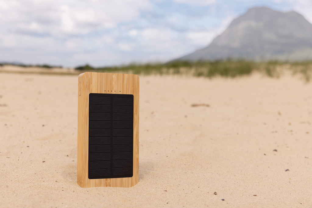 Miniature 8 pour Batterie de secours solaire 10.000mAh en bambou Sunwick