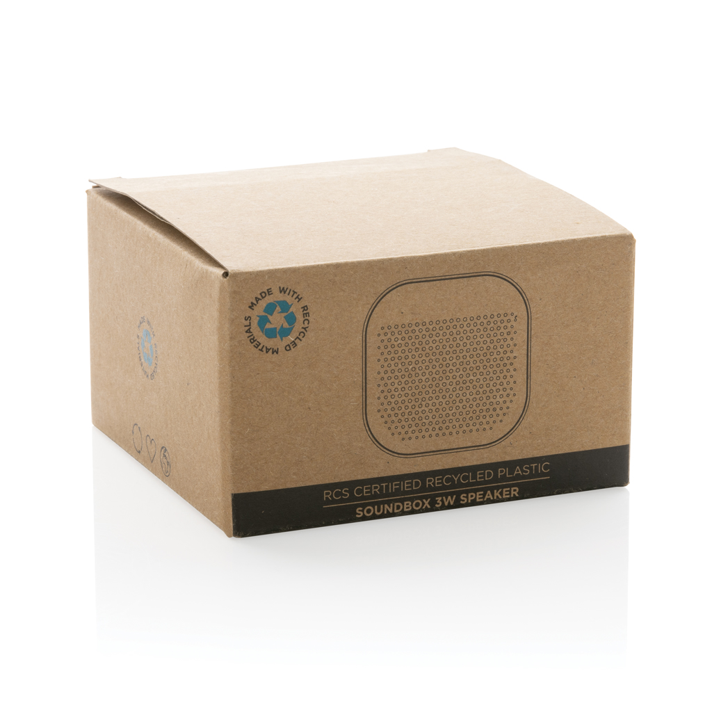 Miniature 11 pour Enceinte 3W en plastique recyclé RCS Soundbox