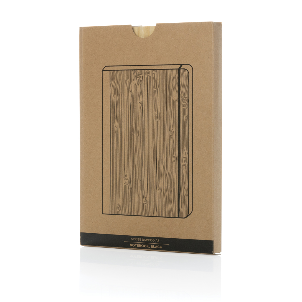 Miniature 9 pour Carnet de notes A5 en bambou Scribe