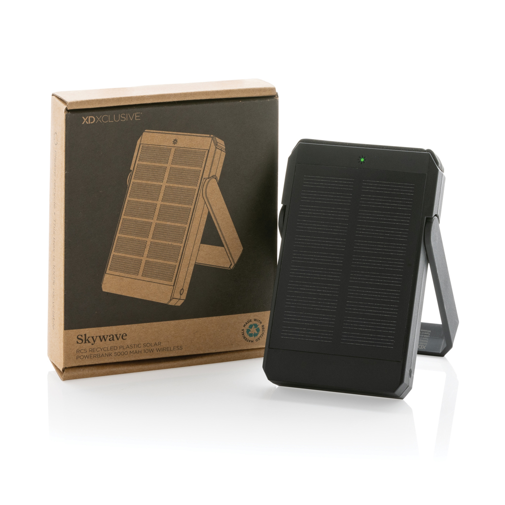 Miniature 13 pour Powerbank solaire 5000 mAh et 10W en plastique RCS Skywave