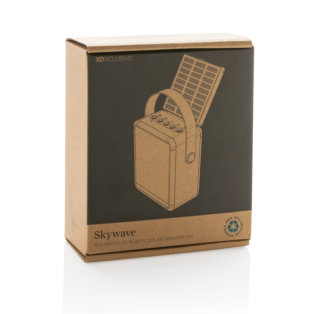 Miniature 21 pour Enceinte 12W solaire en plastique recyclé RCS Skywave