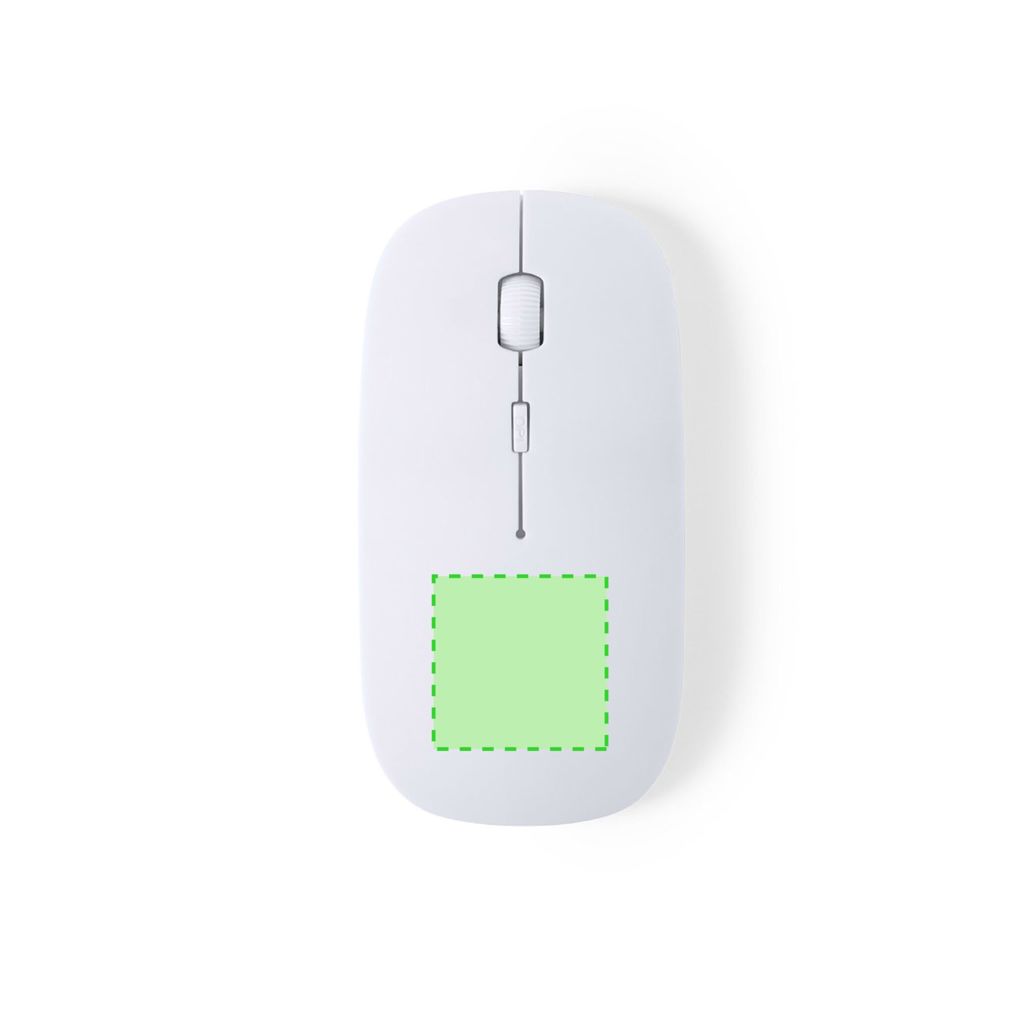 bas de la souris