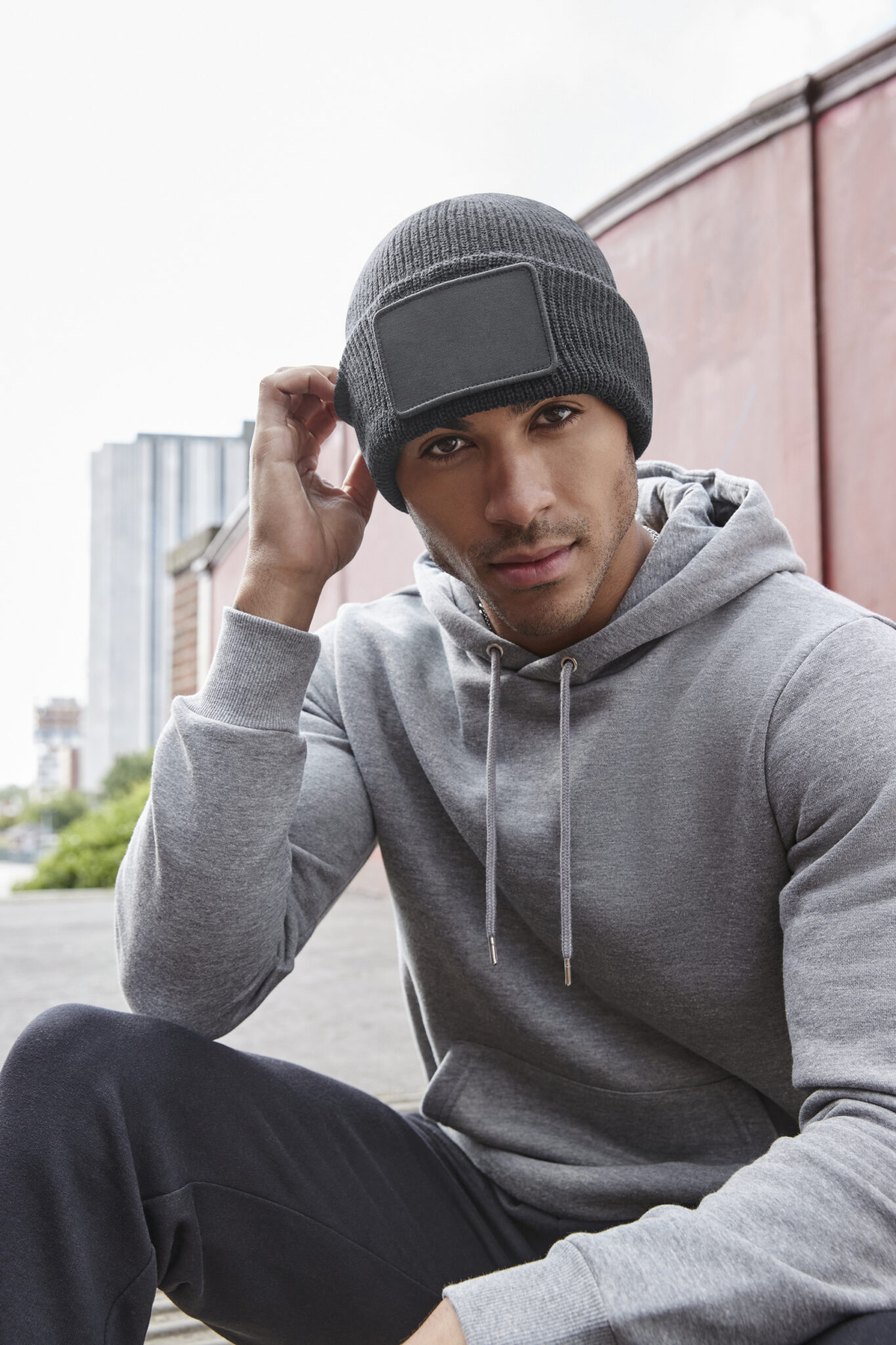Visuel Bonnet Thinsulate™ avec patch amovible
