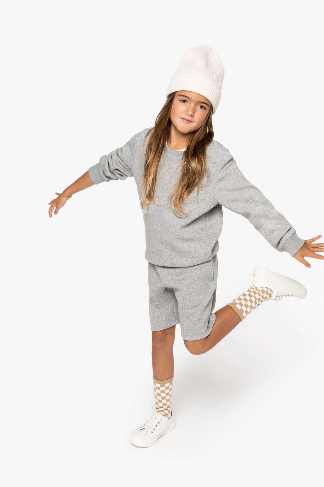 Miniature 2 pour Sweat-shirt écoresponsable à col rond enfant