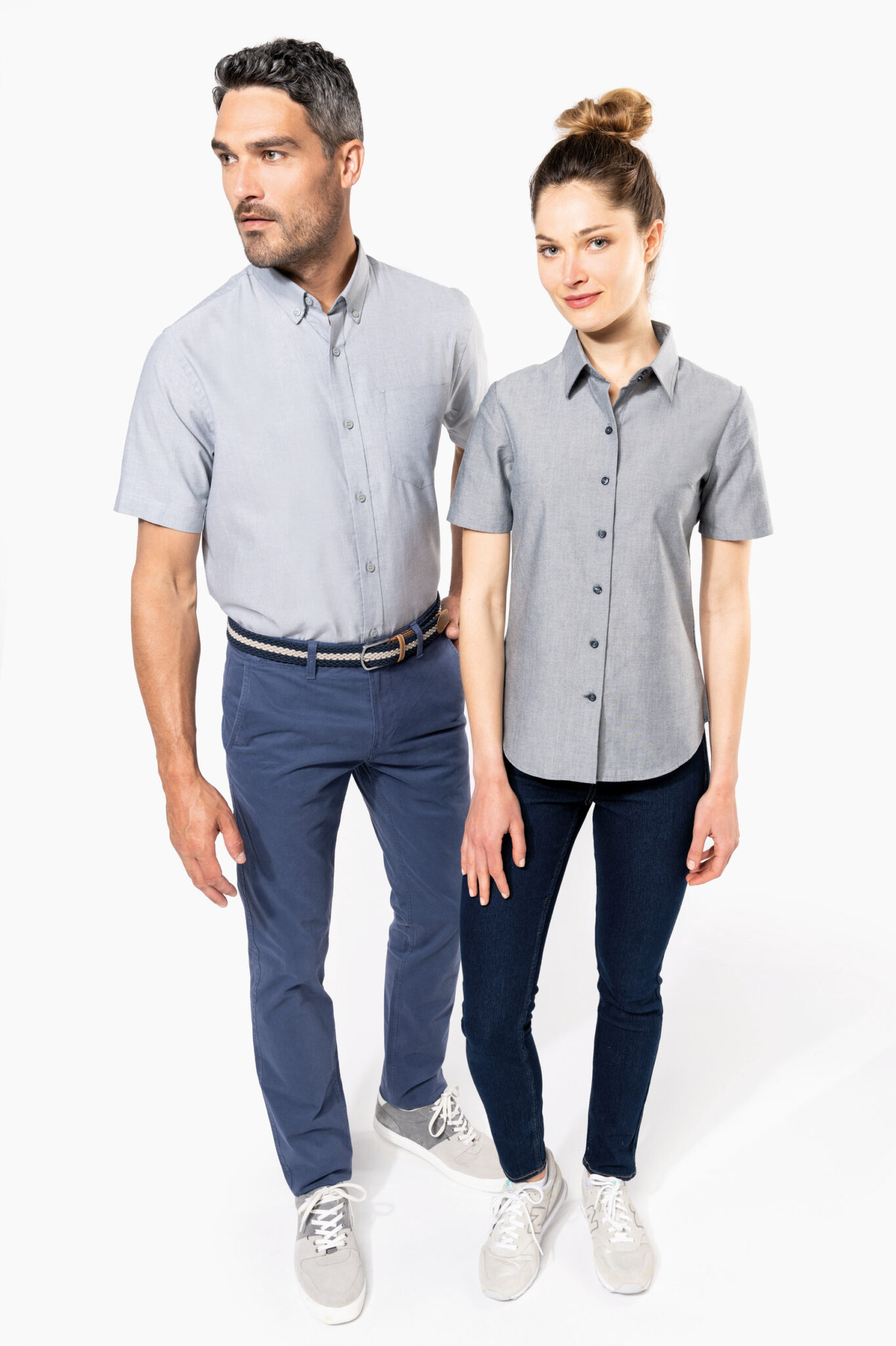 Miniature 7 pour Chemise Oxford manches courtes