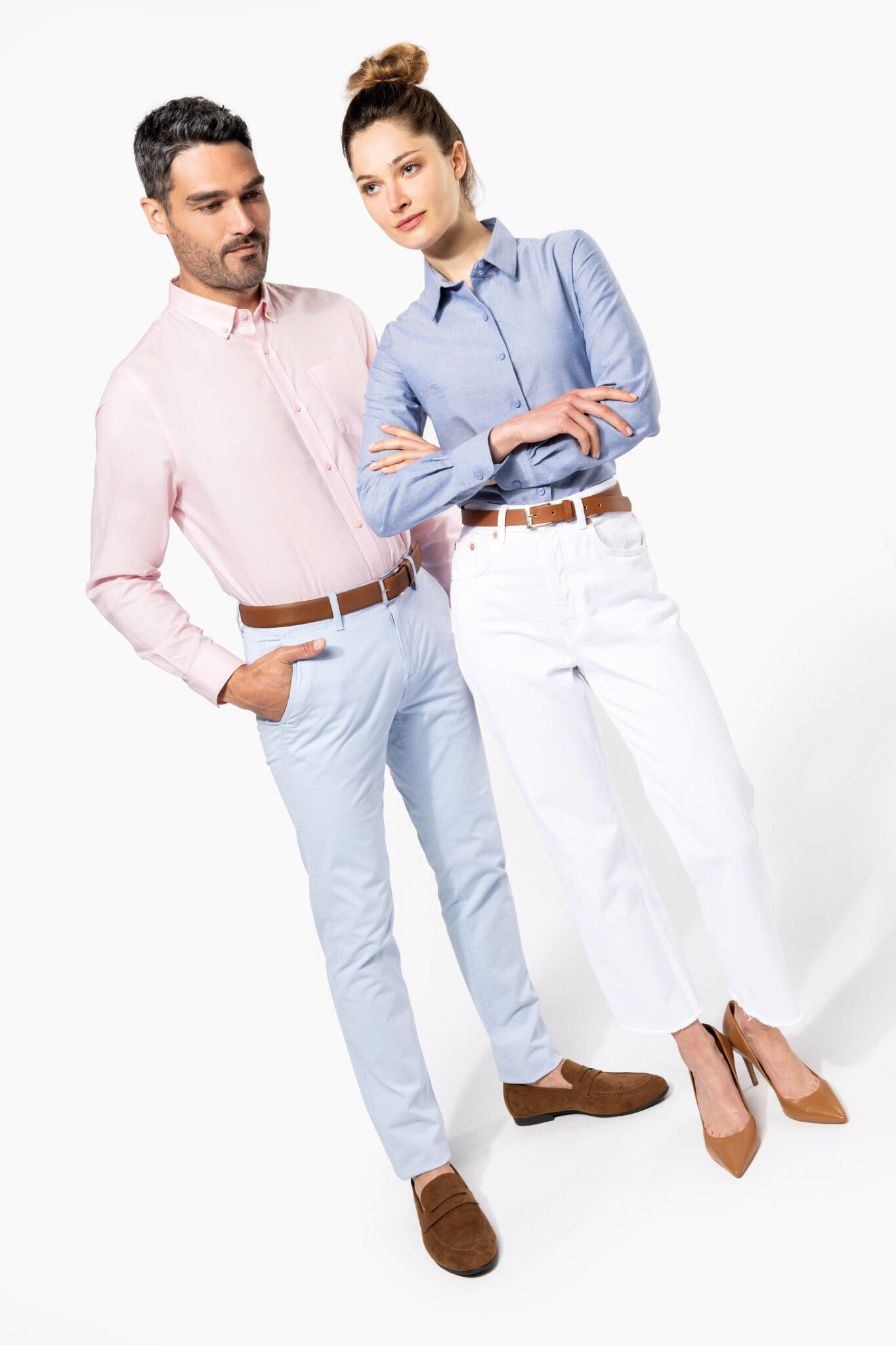 Miniature 7 pour Chemise Oxford manches longues femme