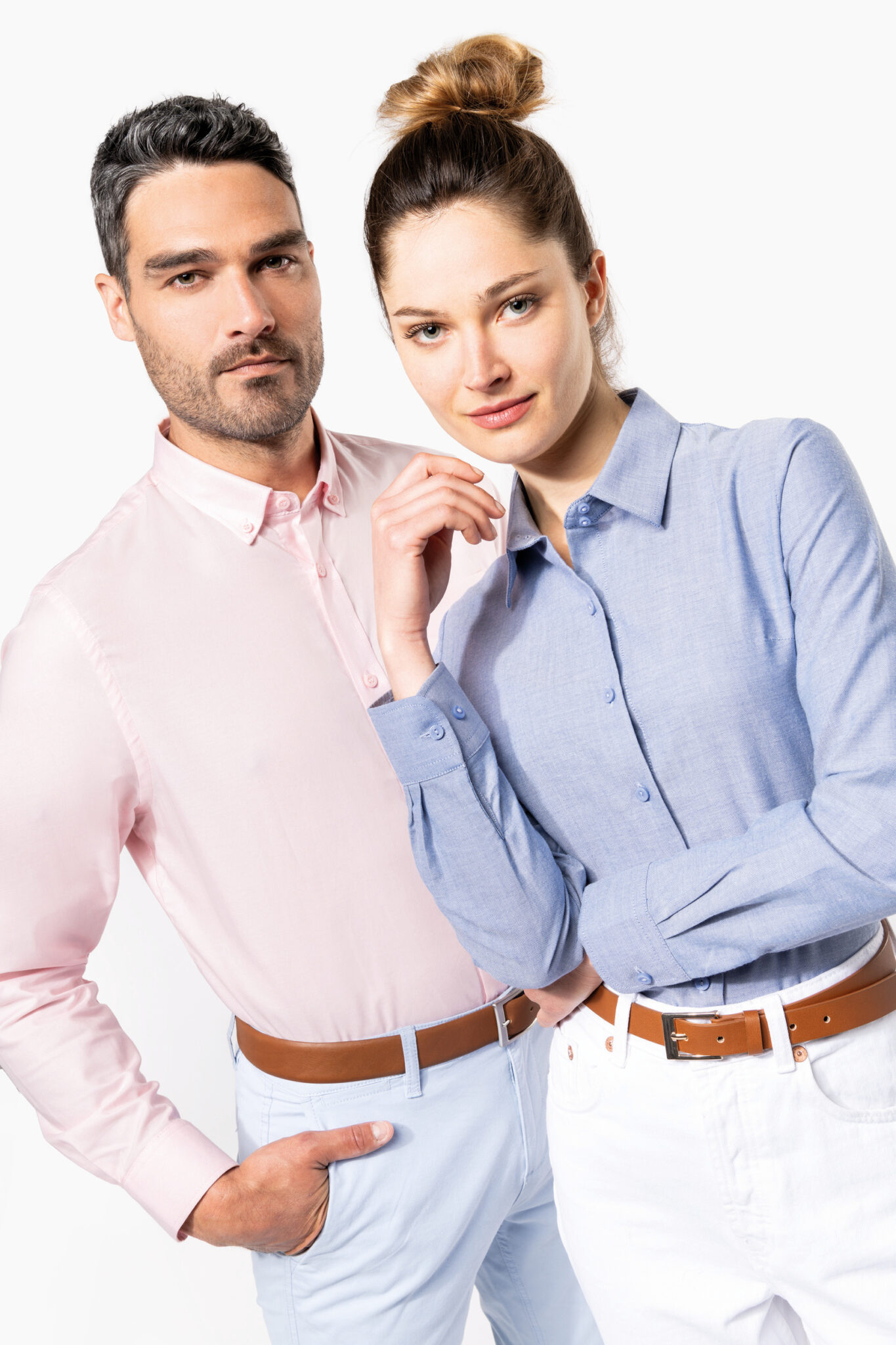 Miniature 6 pour Chemise Oxford manches longues femme