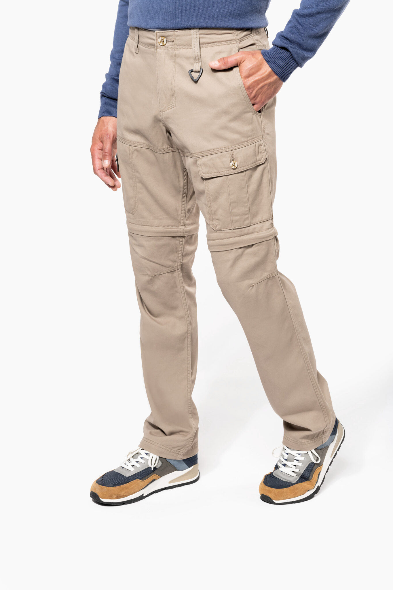 Visuel Pantalon 2 en 1 multipoches homme