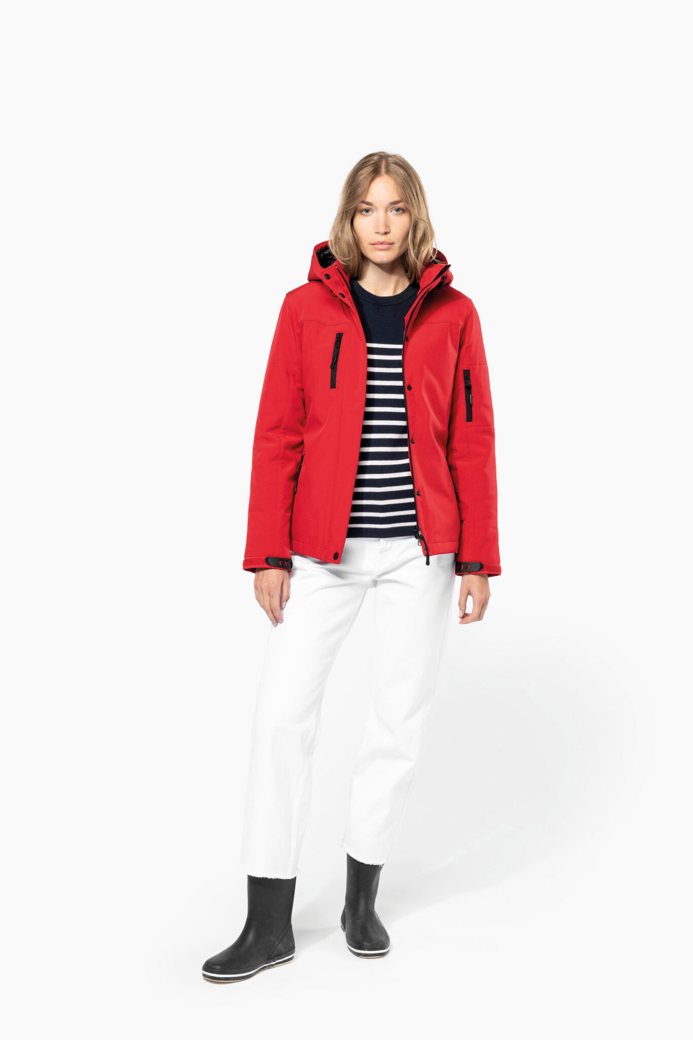 Miniature 4 pour Parka softshell doublée capuche femme