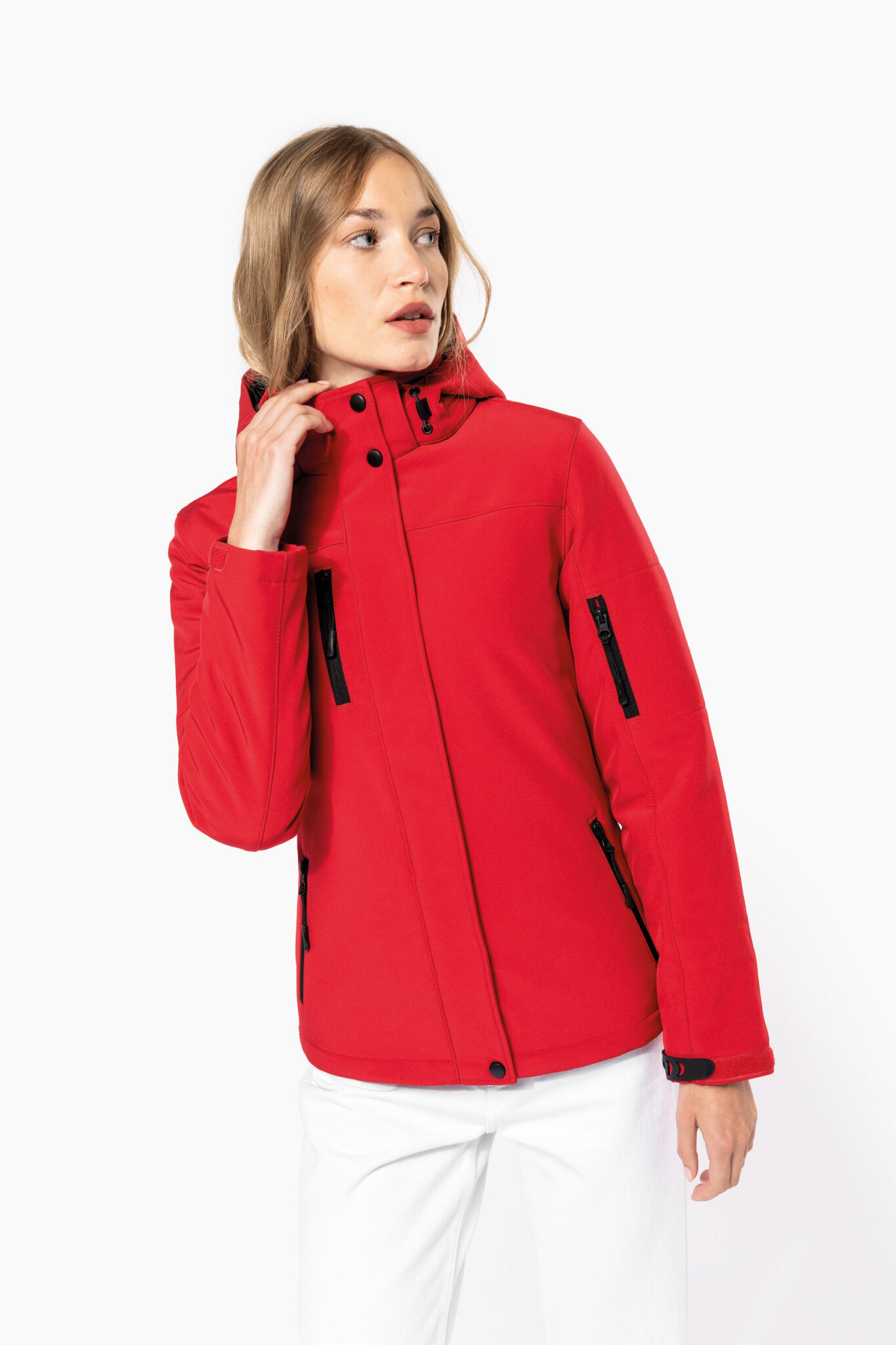 Miniature 3 pour Parka softshell doublée capuche femme