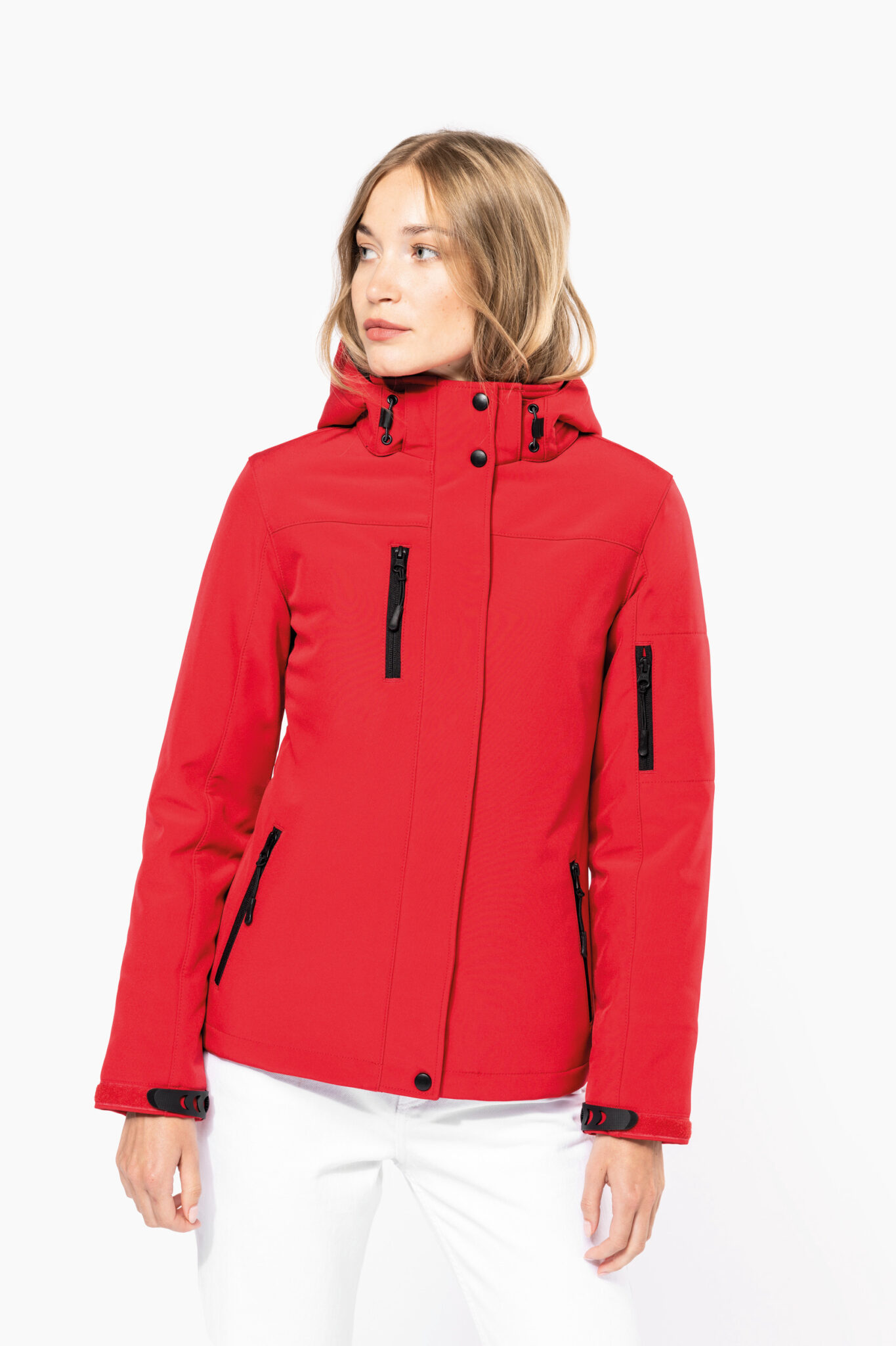 Visuel Parka softshell doublée capuche femme