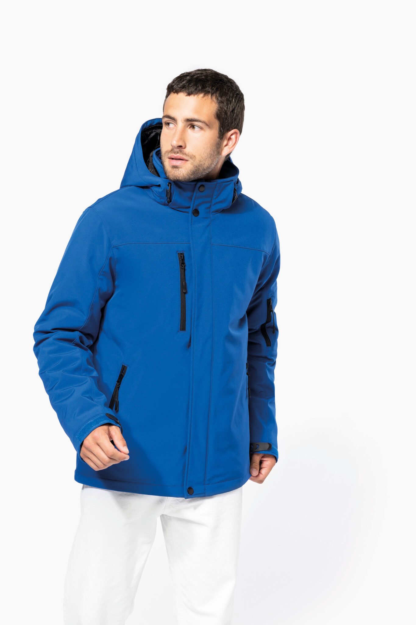 Visuel Parka softshell doublée capuche homme