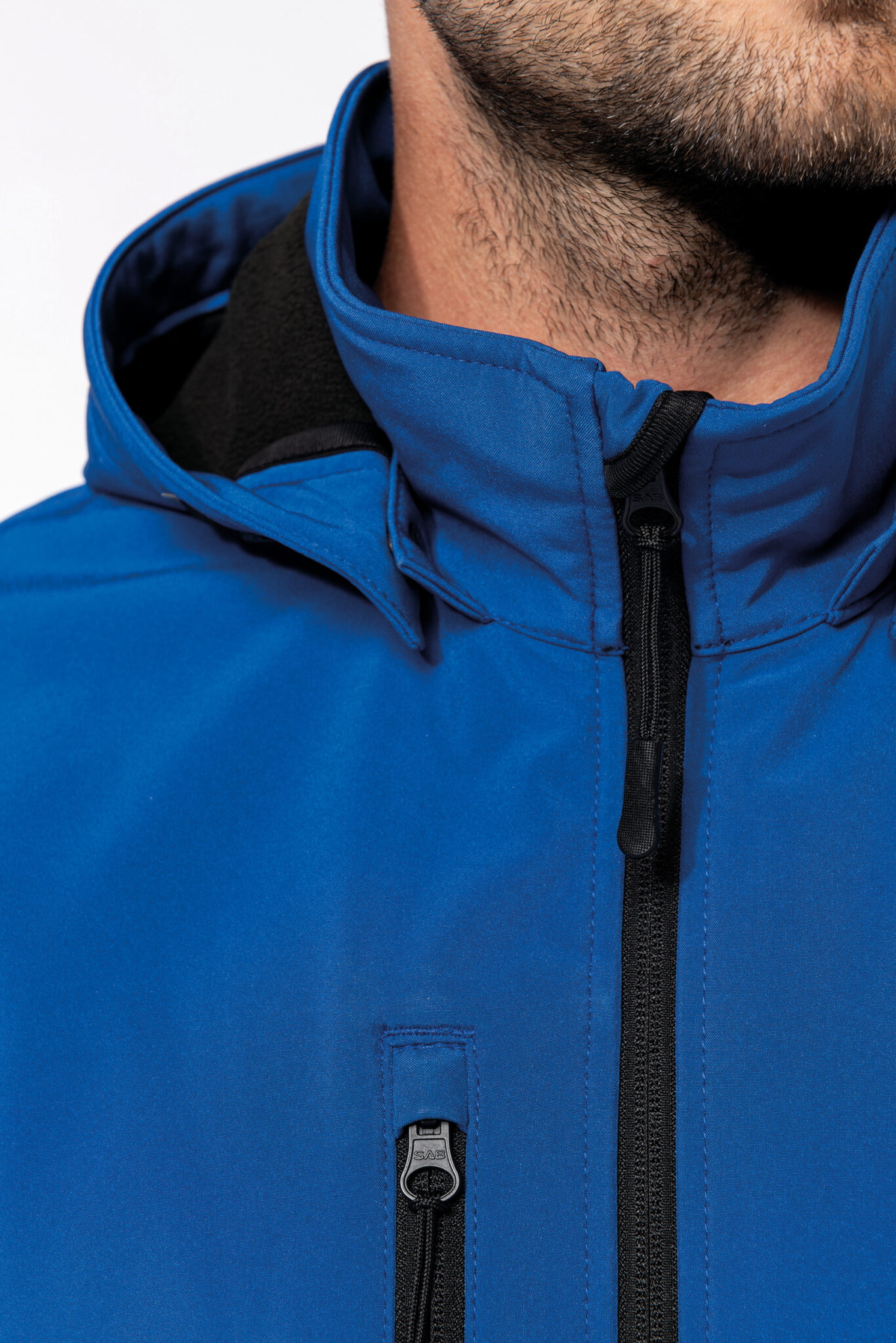 Miniature 16 pour Veste Softshell 3 couches à capuche avec manches amovibles unisexe