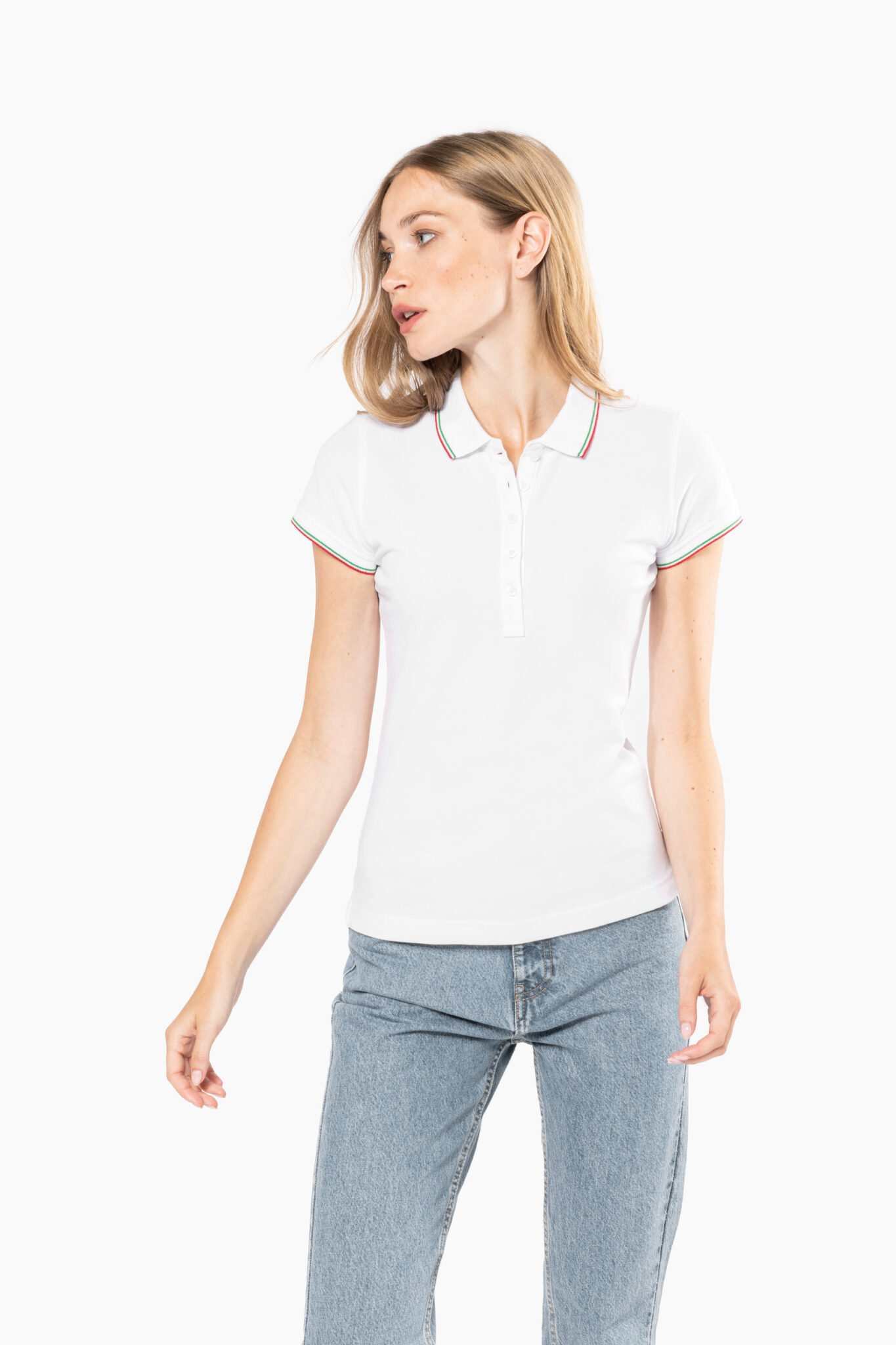 Visuel Polo manches courtes femme