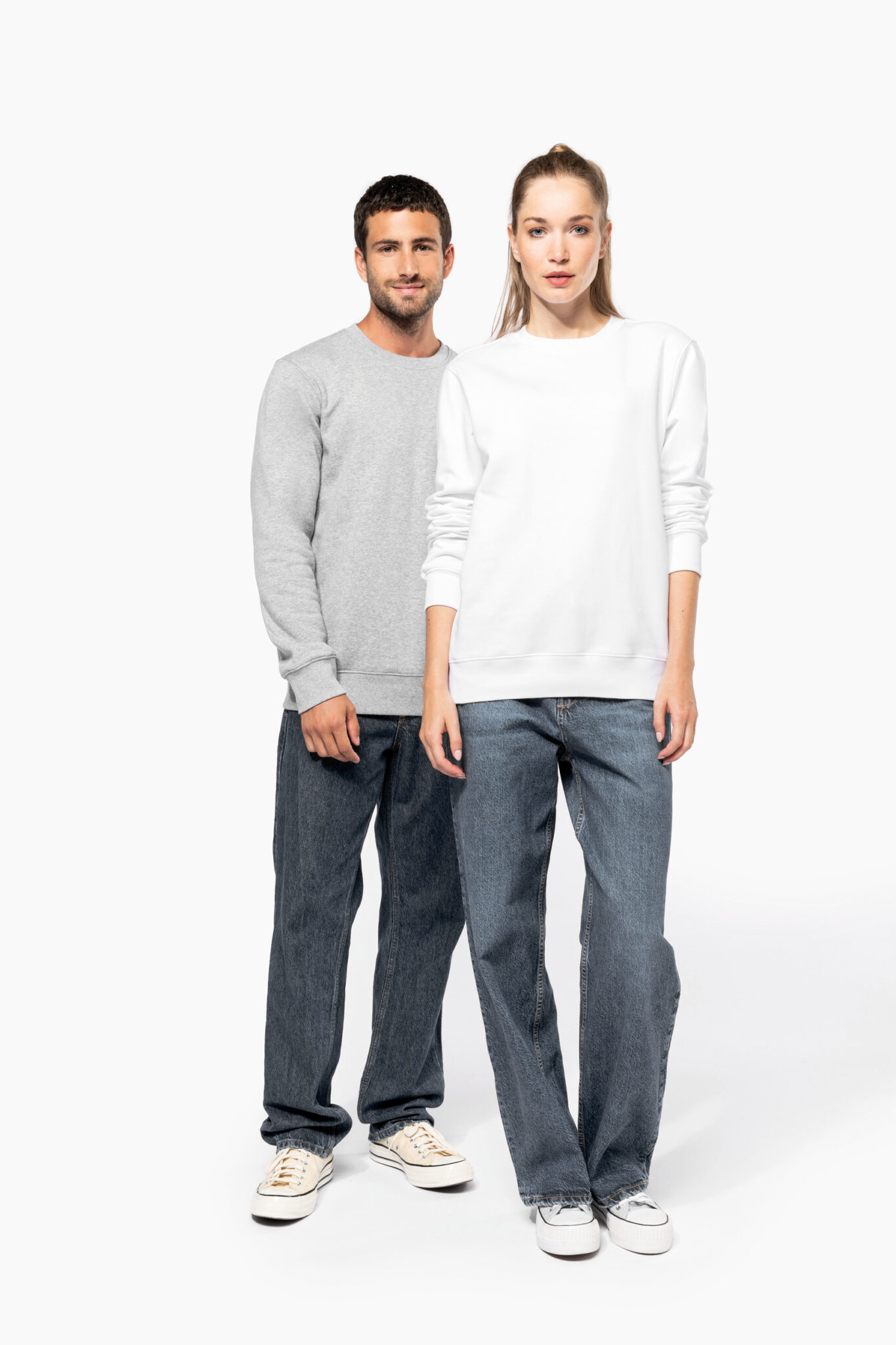 Miniature 15 pour Sweat-shirt col rond 80/20 unisexe