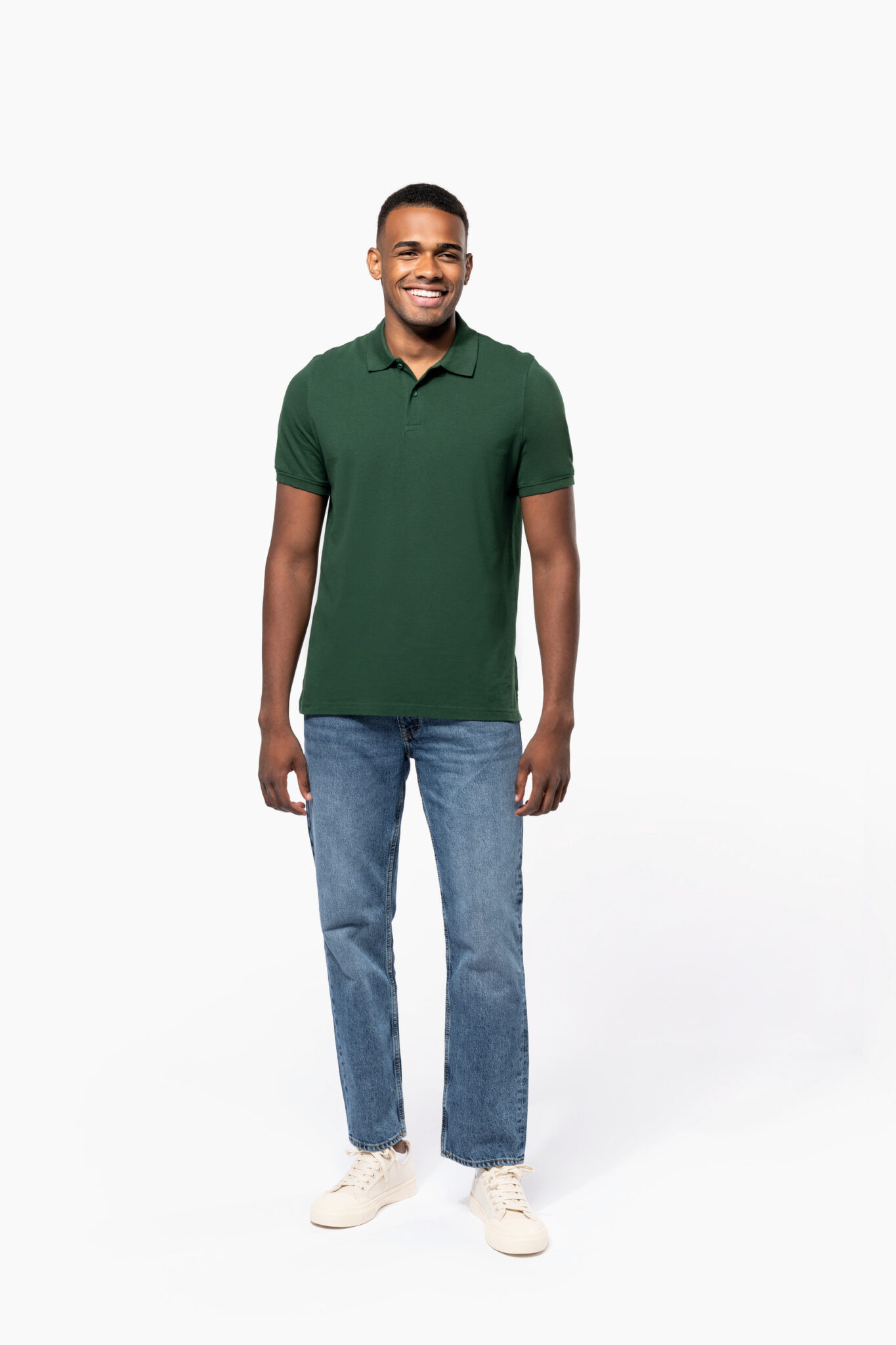 Miniature 4 pour Polo piqué Bio180 homme