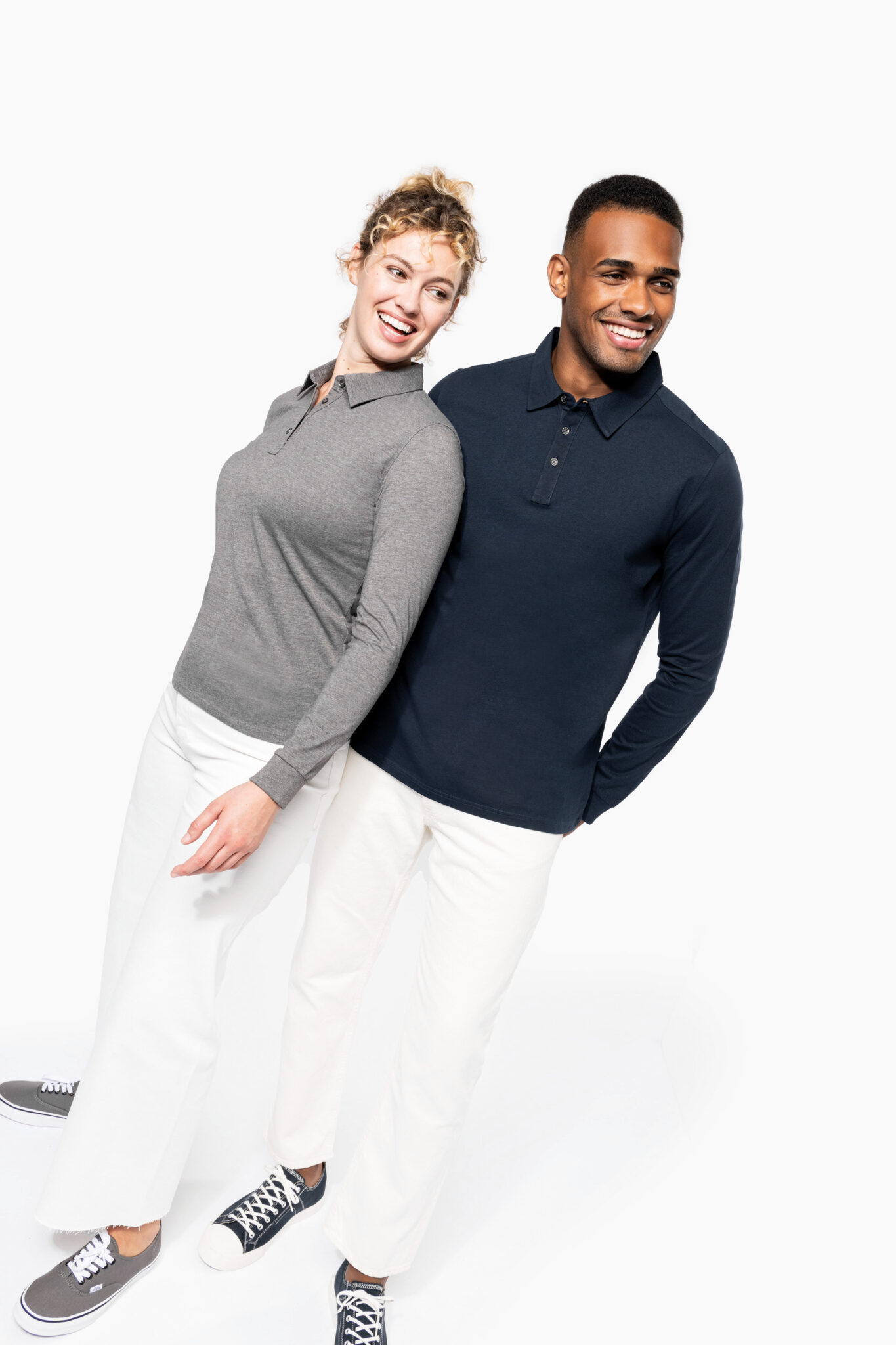 Miniature 9 pour Polo jersey manches longues homme