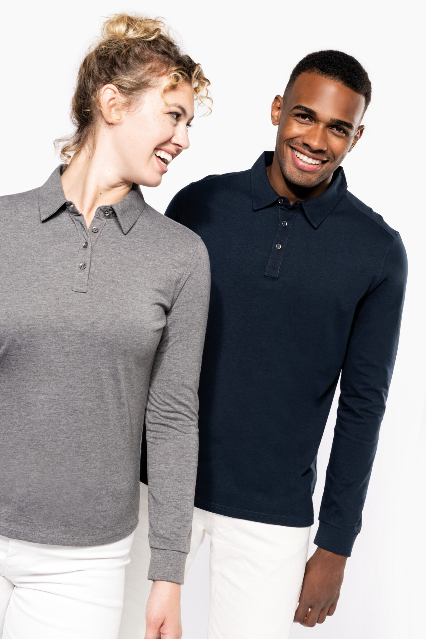 Miniature 6 pour Polo jersey manches longues homme