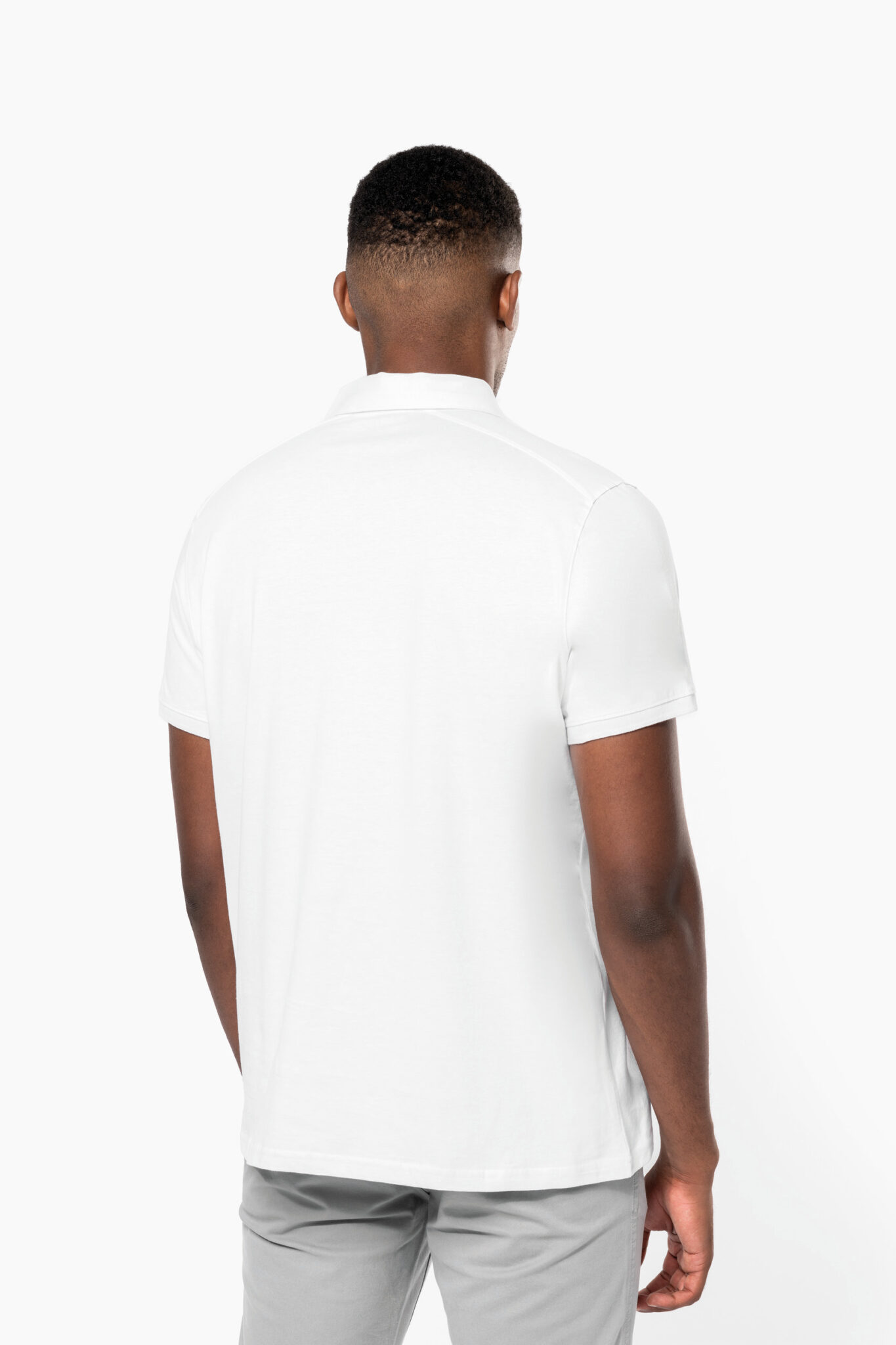 Miniature 2 pour Polo jersey manches courtes homme