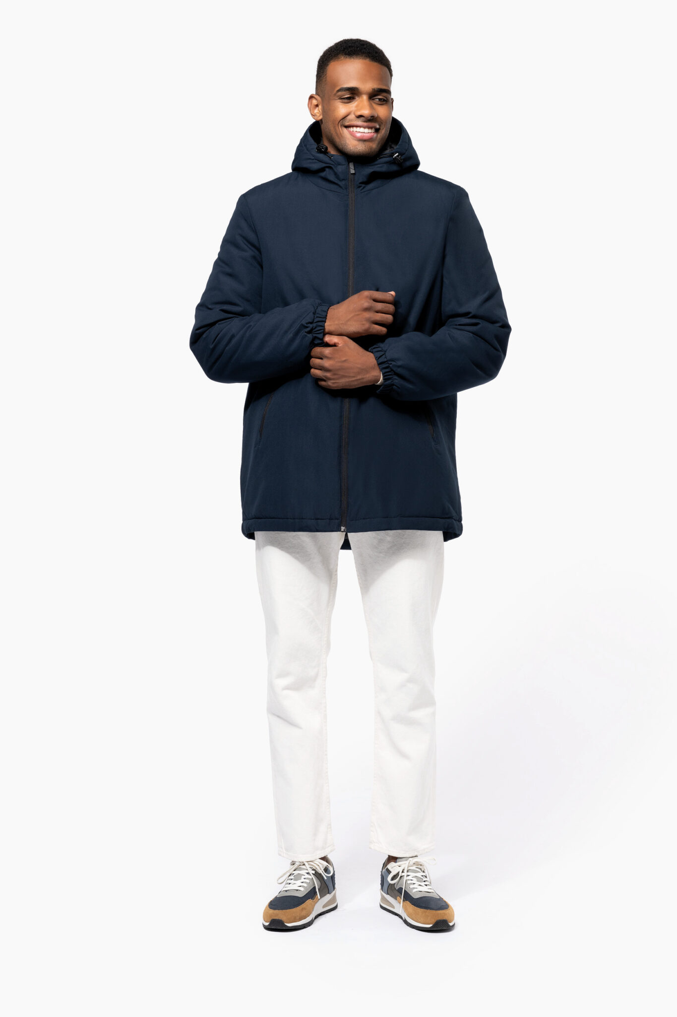 Miniature 7 pour Parka à capuche recyclée unisexe