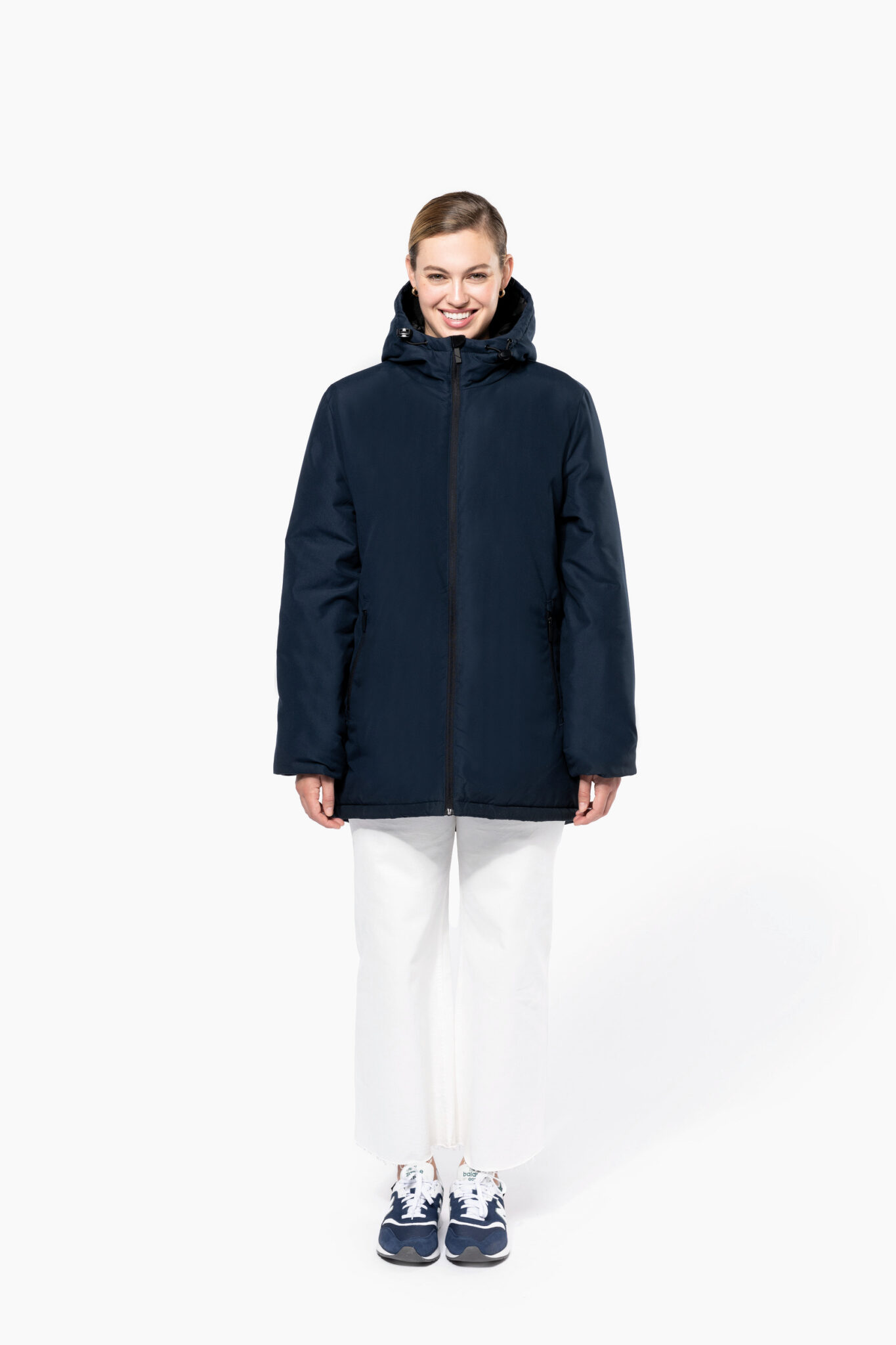 Miniature 13 pour Parka à capuche recyclée unisexe