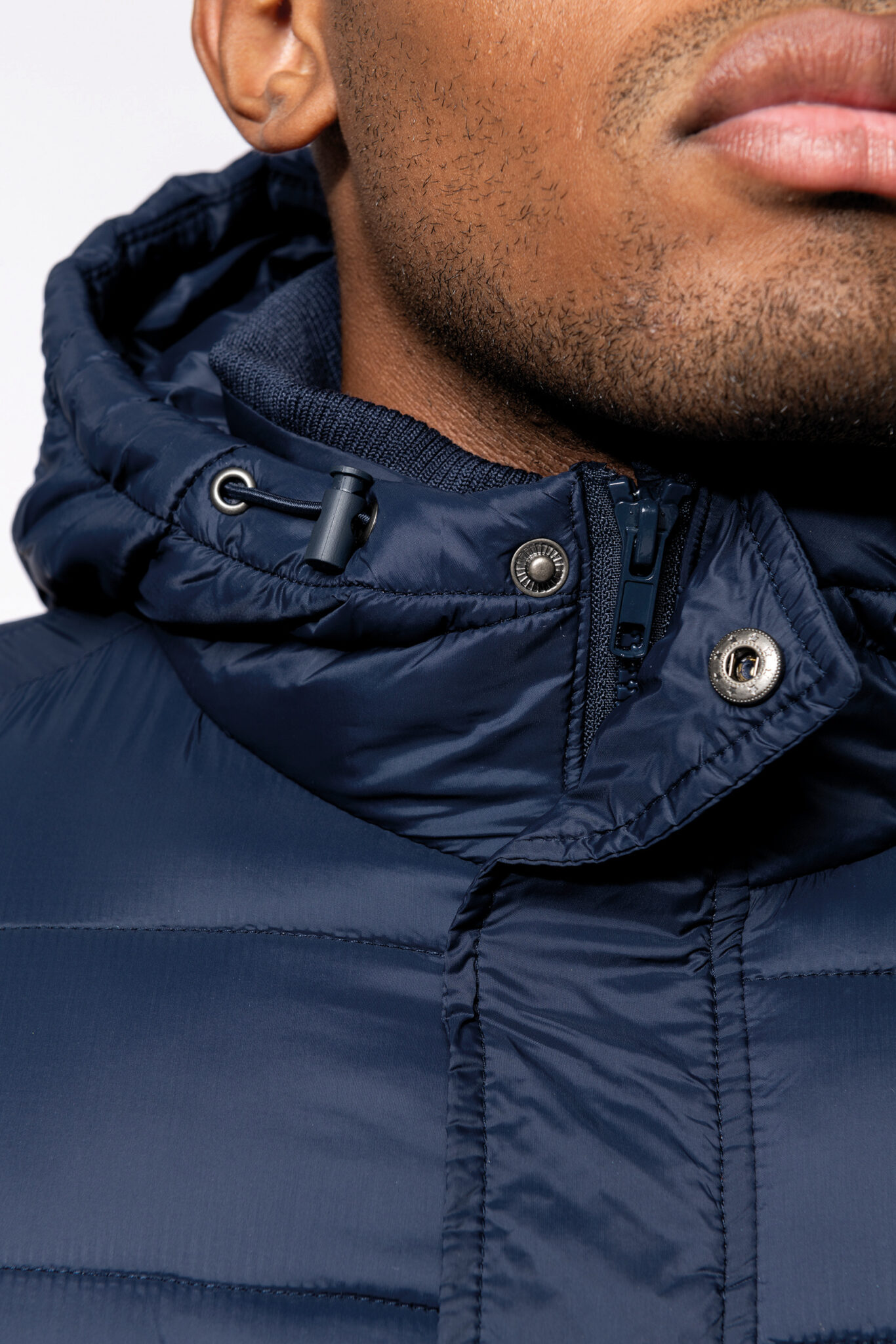 Miniature 10 pour Parka doudoune légère à capuche homme