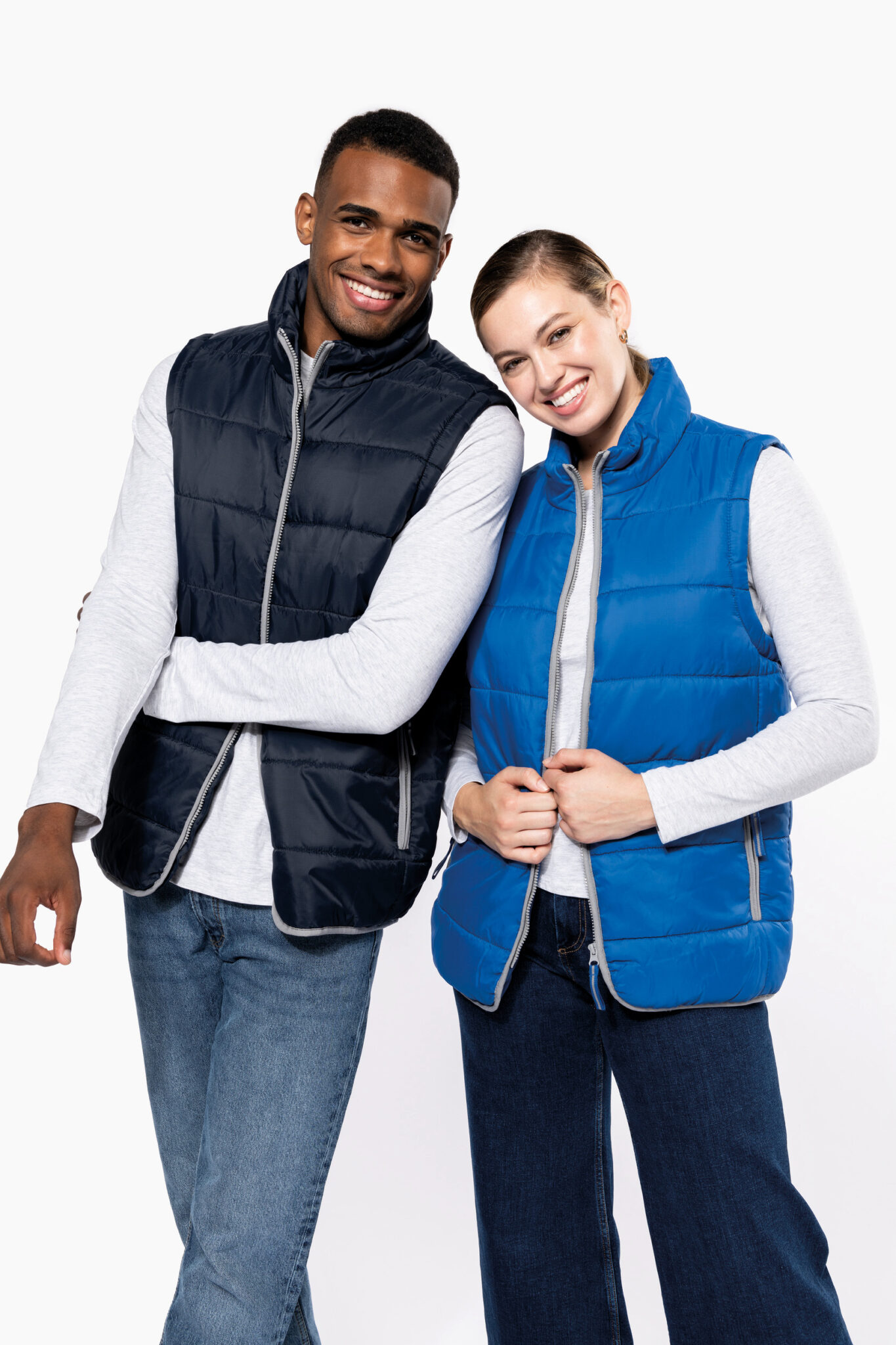 Visuel Bodywarmer matelassé unisexe