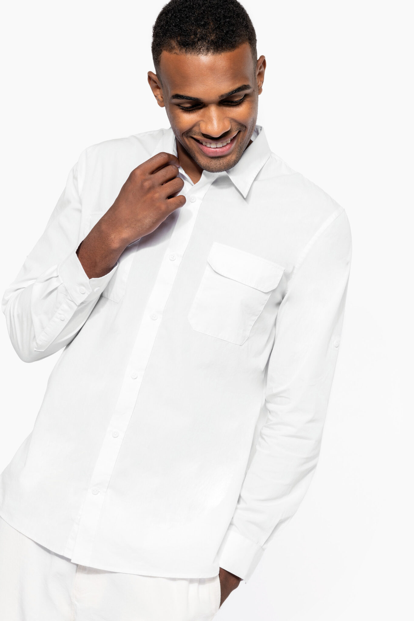 Visuel Chemise safari manches longues homme