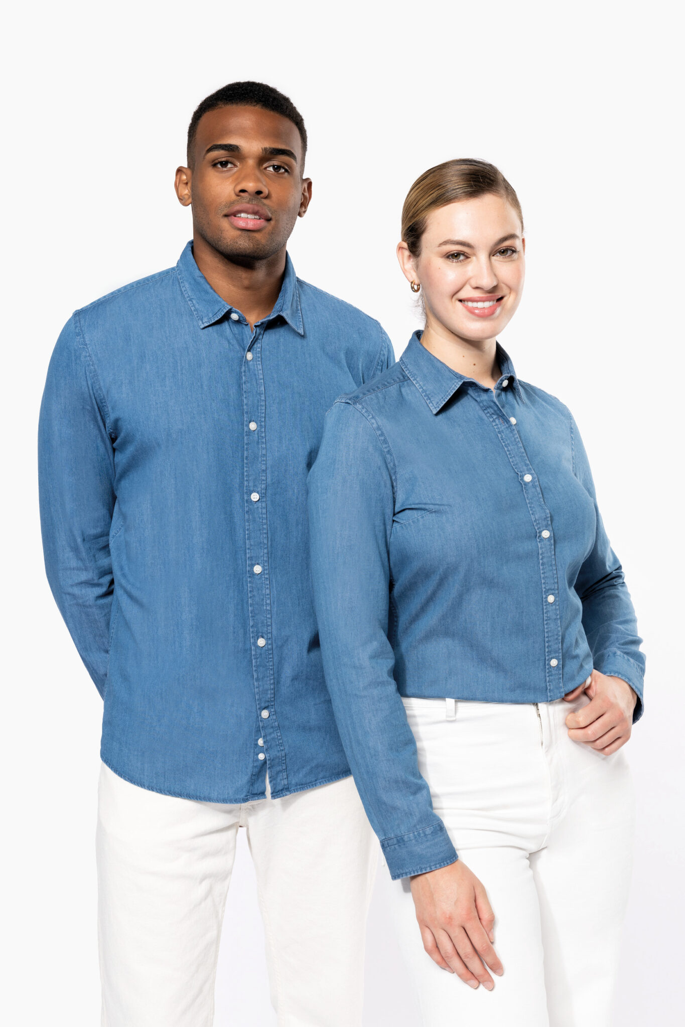 Miniature 6 pour Chemise denim femme