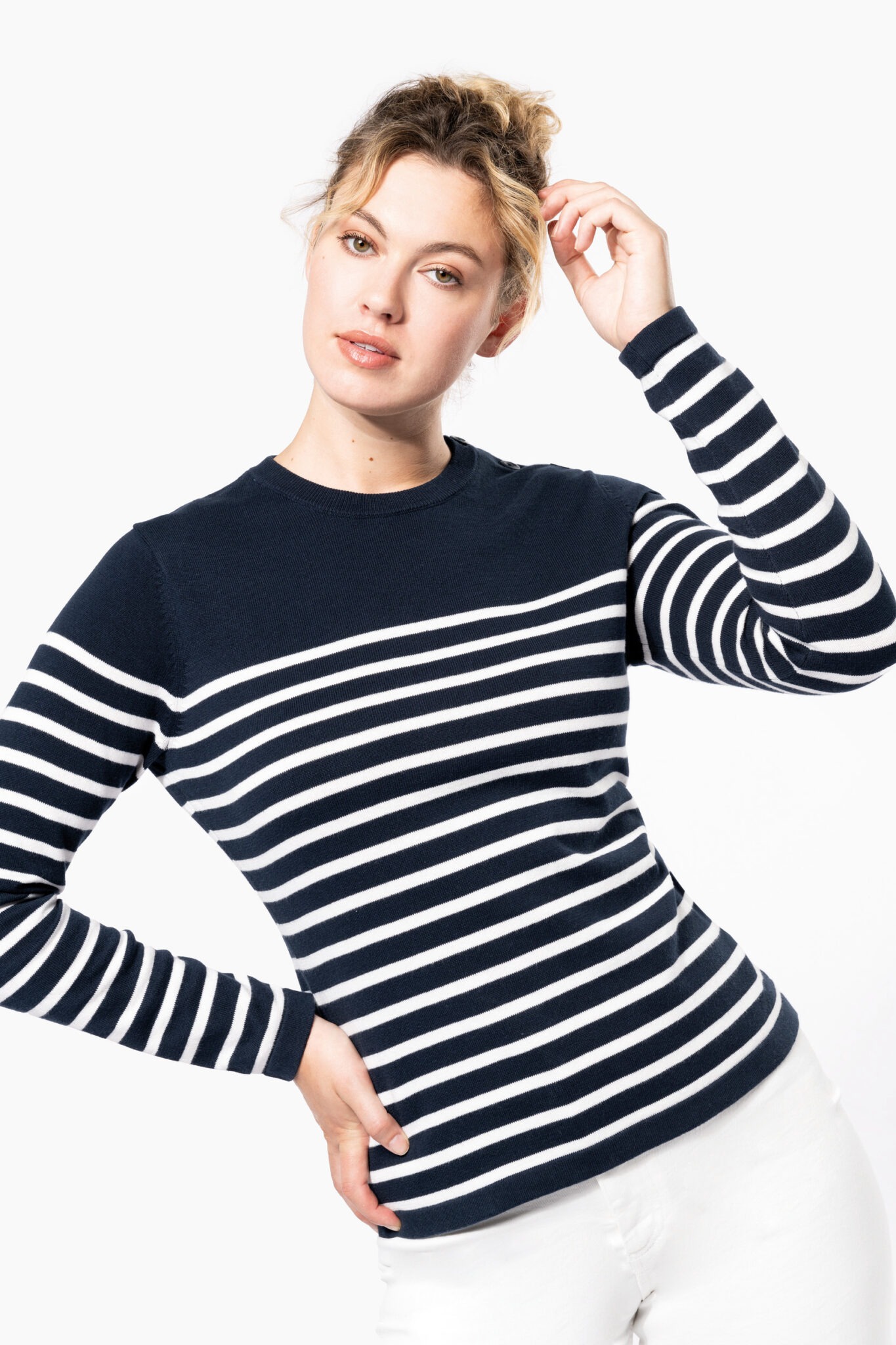 Visuel Pull marin femme