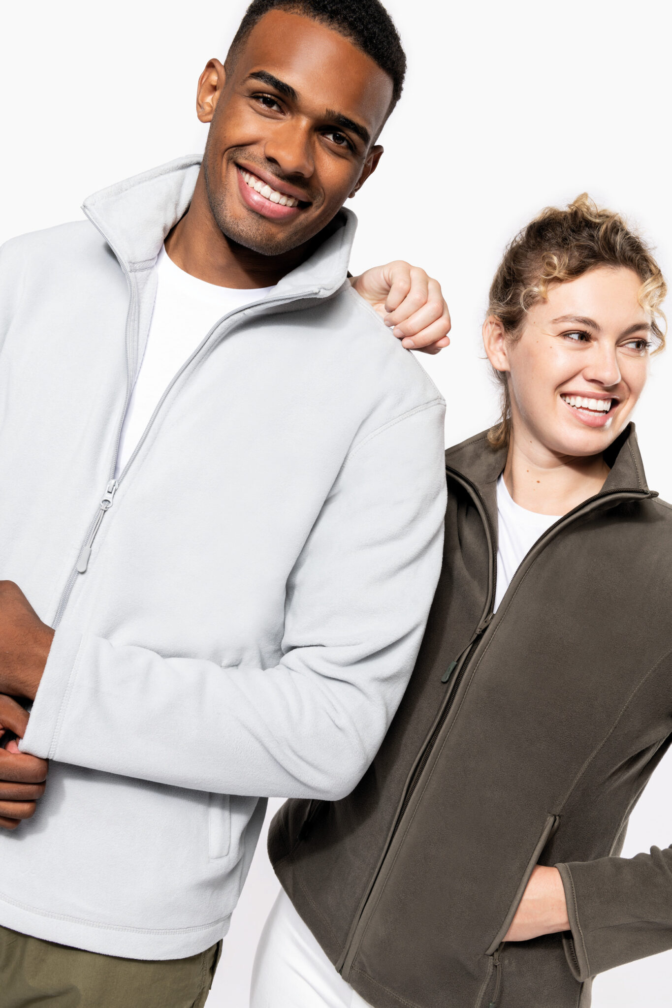 Miniature 6 pour Veste micropolaire zippée homme
