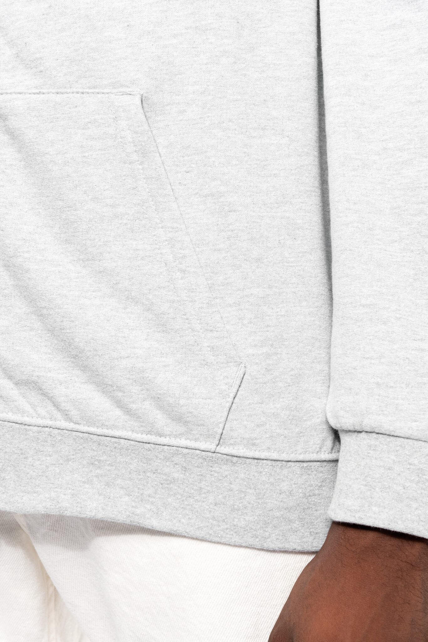 Miniature 16 pour Sweat-shirt zippé capuche unisexe