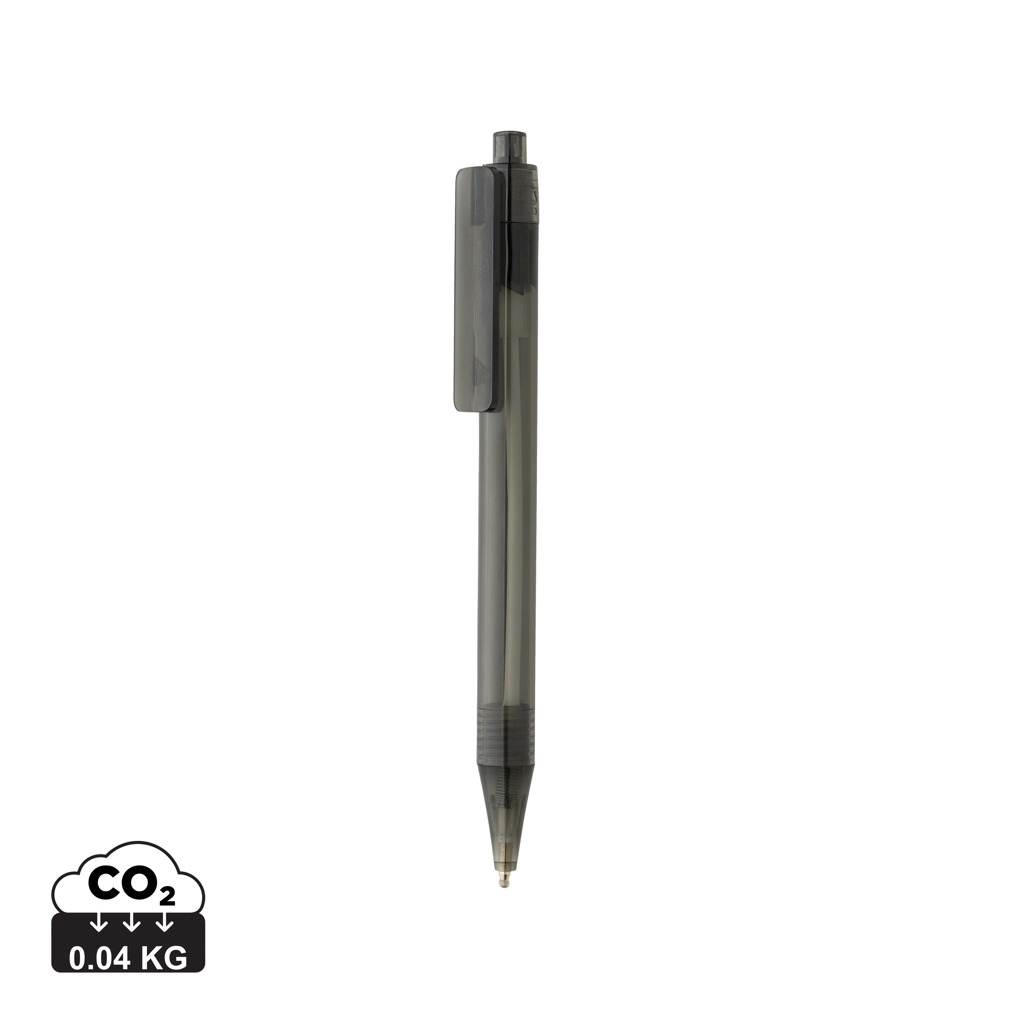 Visuel Stylo transparent X8 en rPET GRS