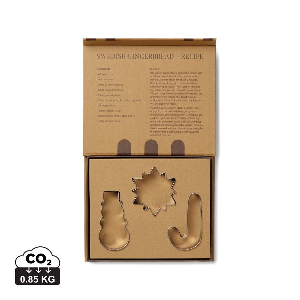 Visuel VINGA Set de 3 emporte-pieces Classic