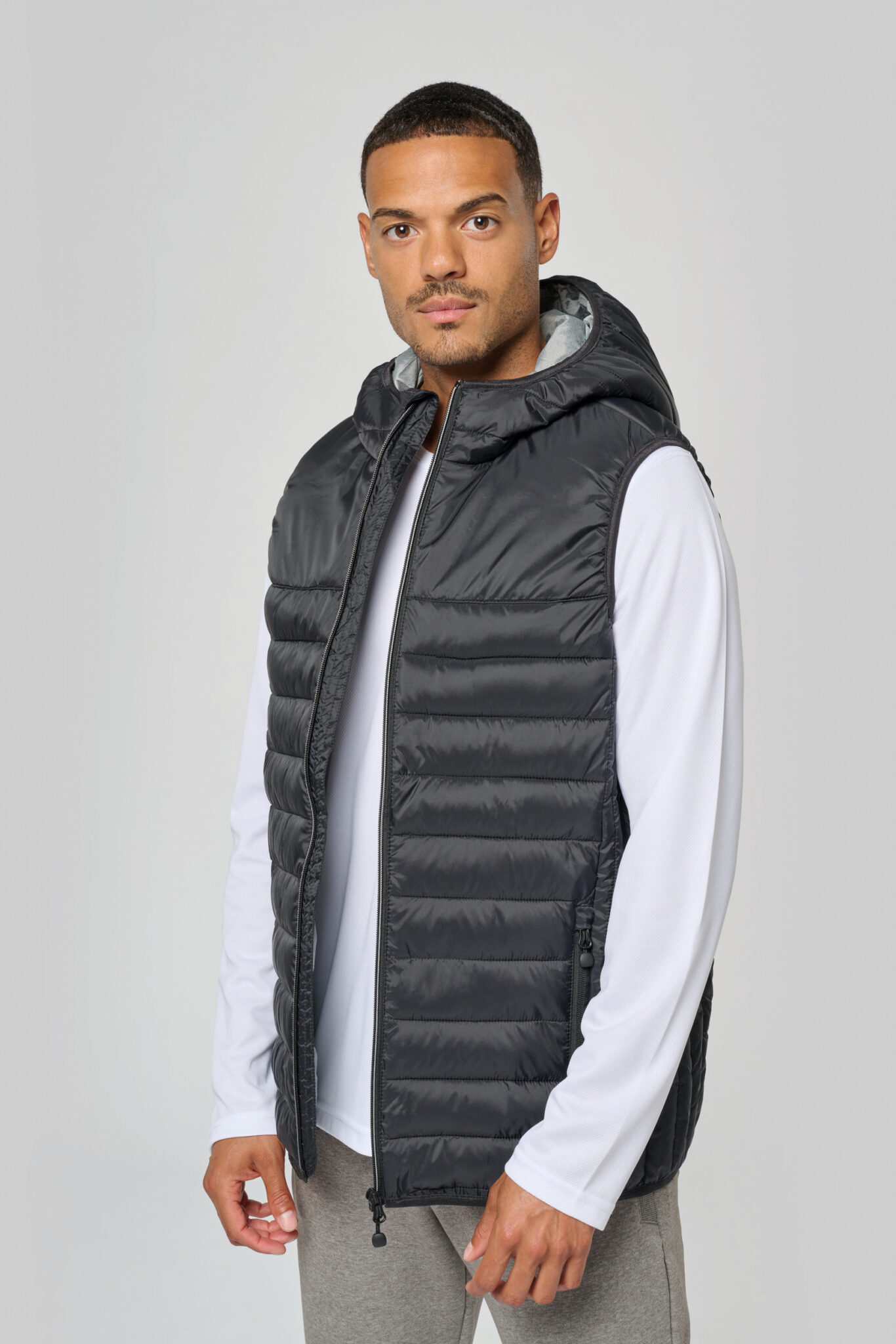 Miniature 3 pour Bodywarmer à capuche