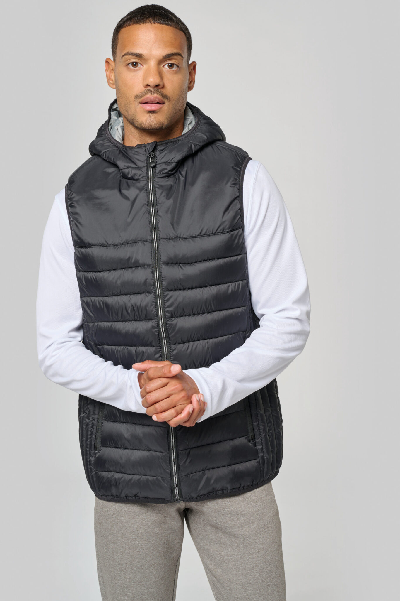 Miniature 2 pour Bodywarmer à capuche