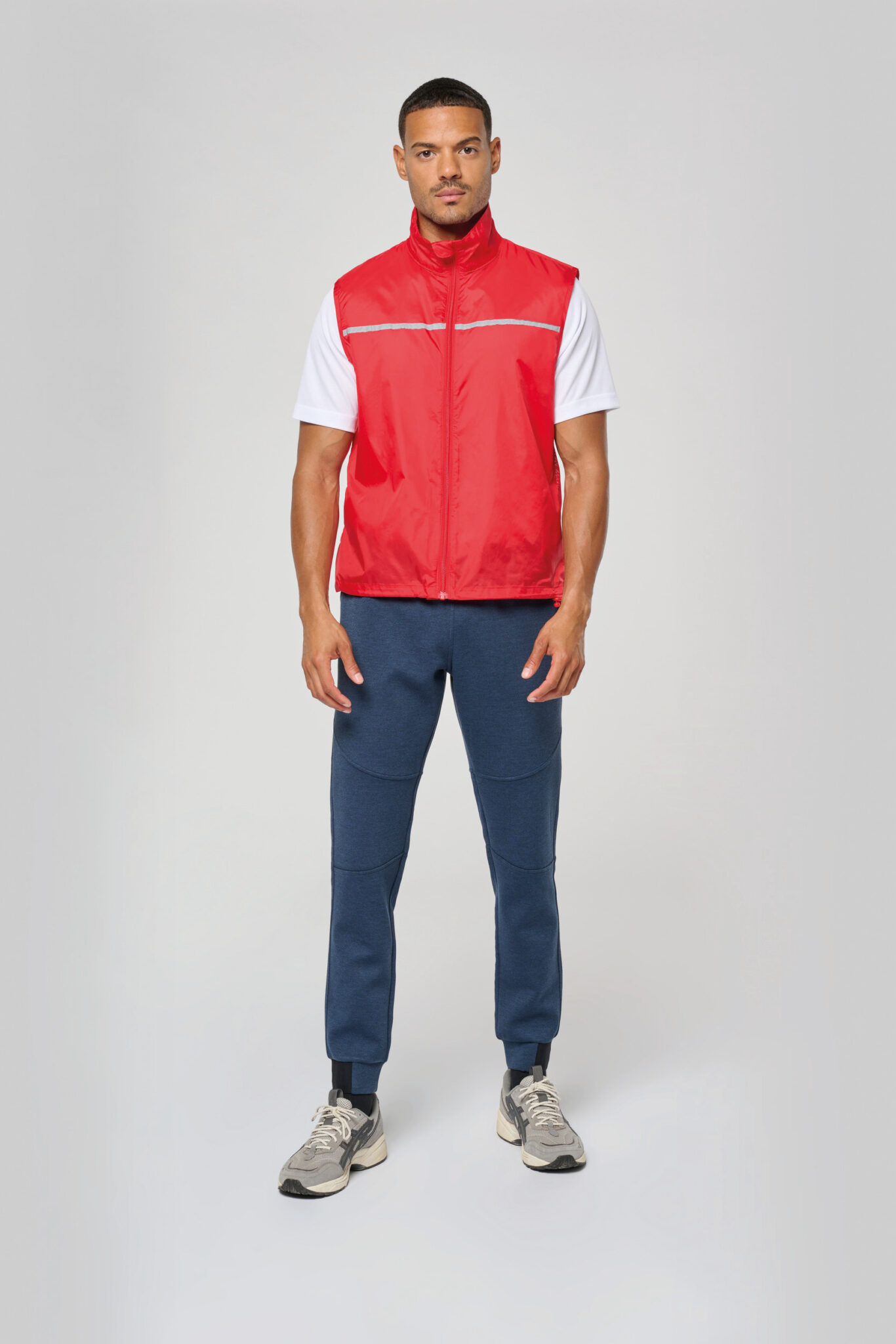 Visuel Runner - gilet d'entraînement dos filet unisexe
